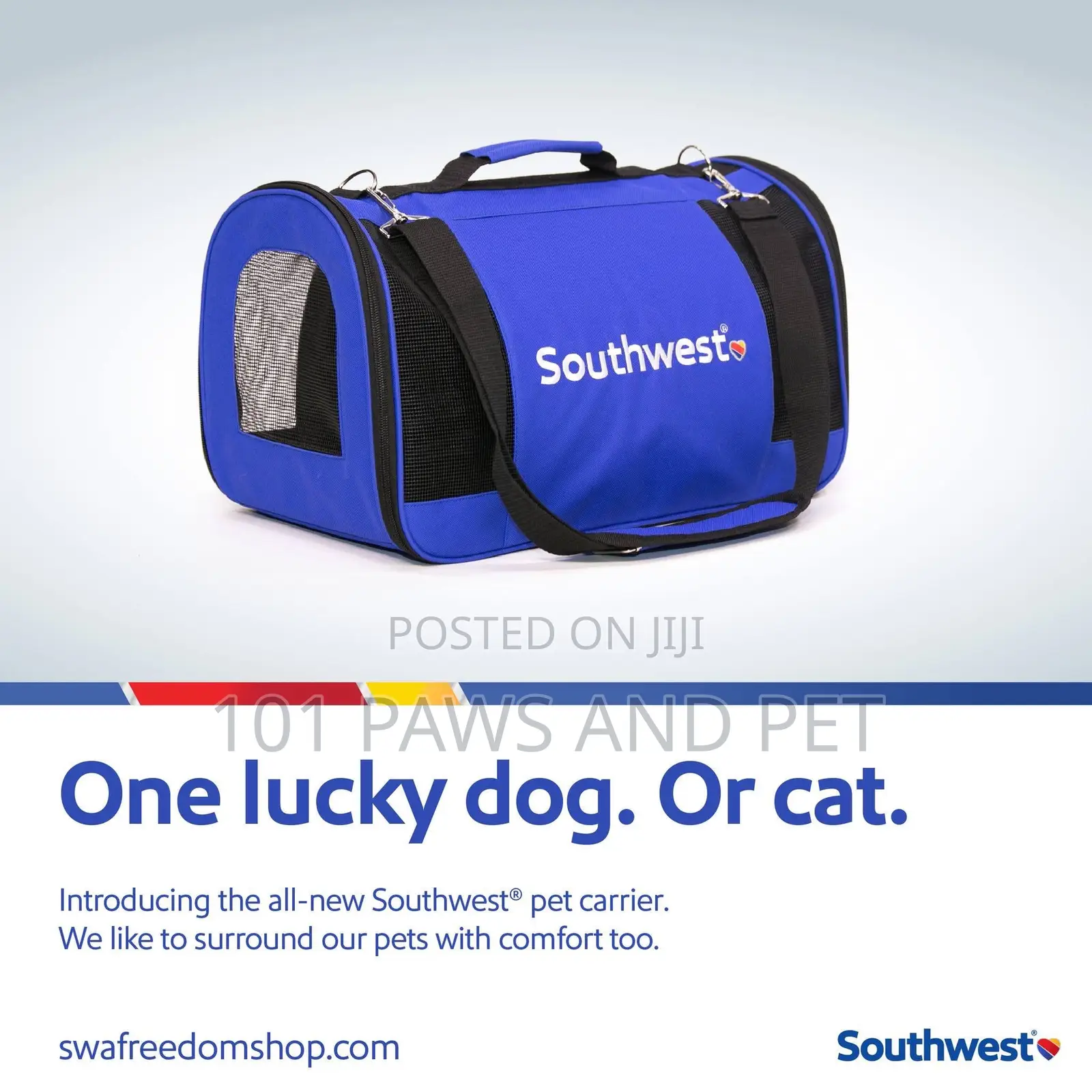 Southwest Airlines Approved Pet Carrier
