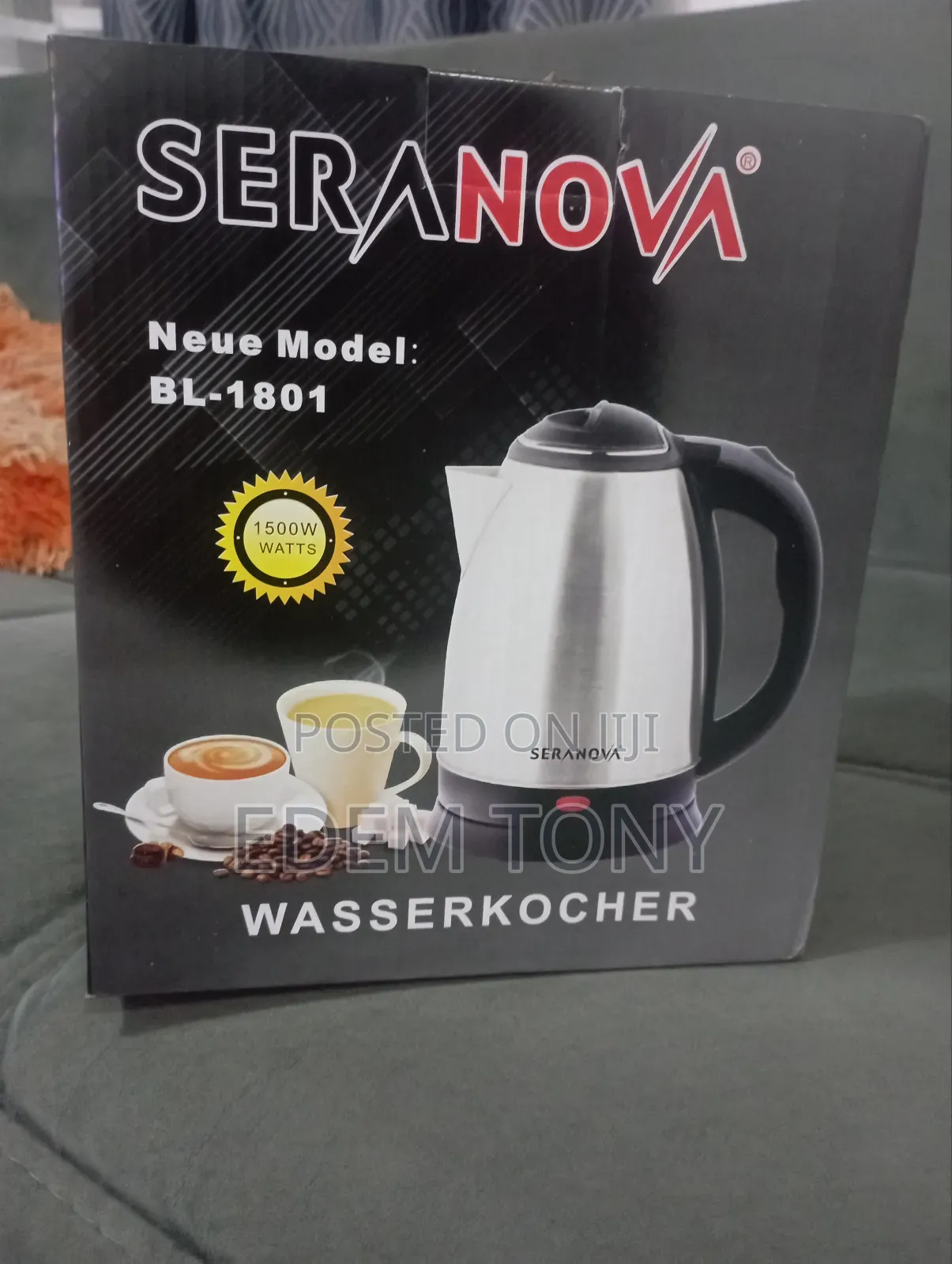 Electric Kettle (Stainless Steel)