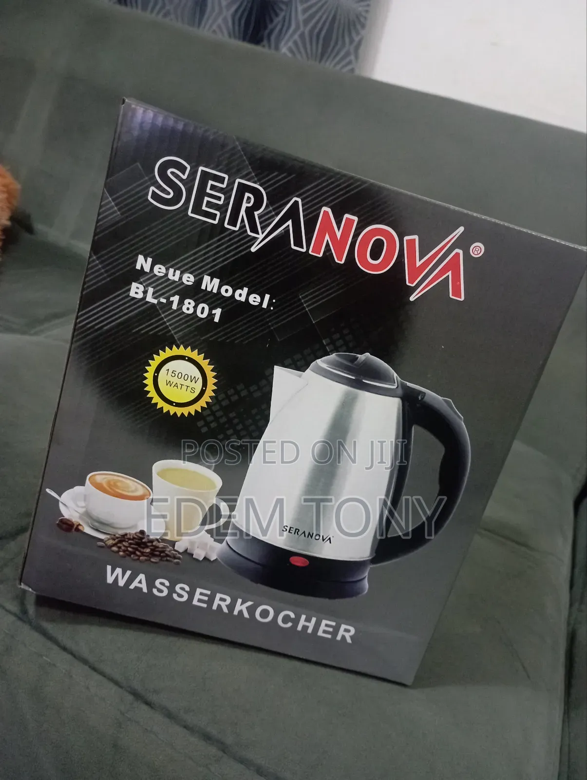 Electric Kettle (Stainless Steel)