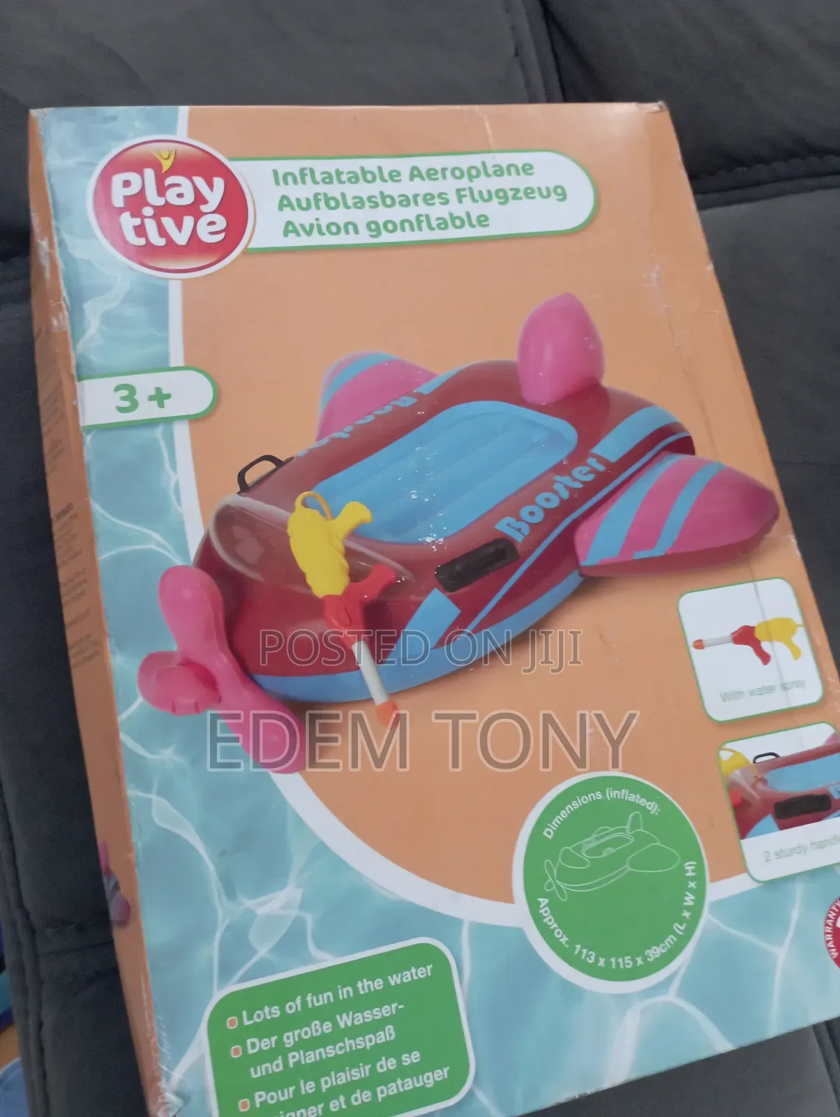 Inflatable Aeroplane For The Pool