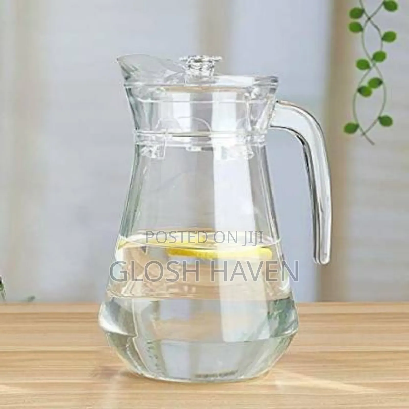 Glass Jar With Plastic Lid