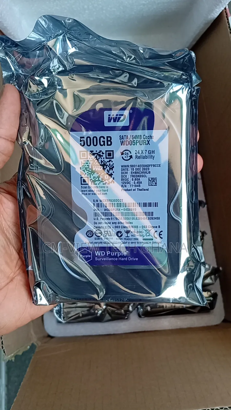 500gb Surveillance HDD