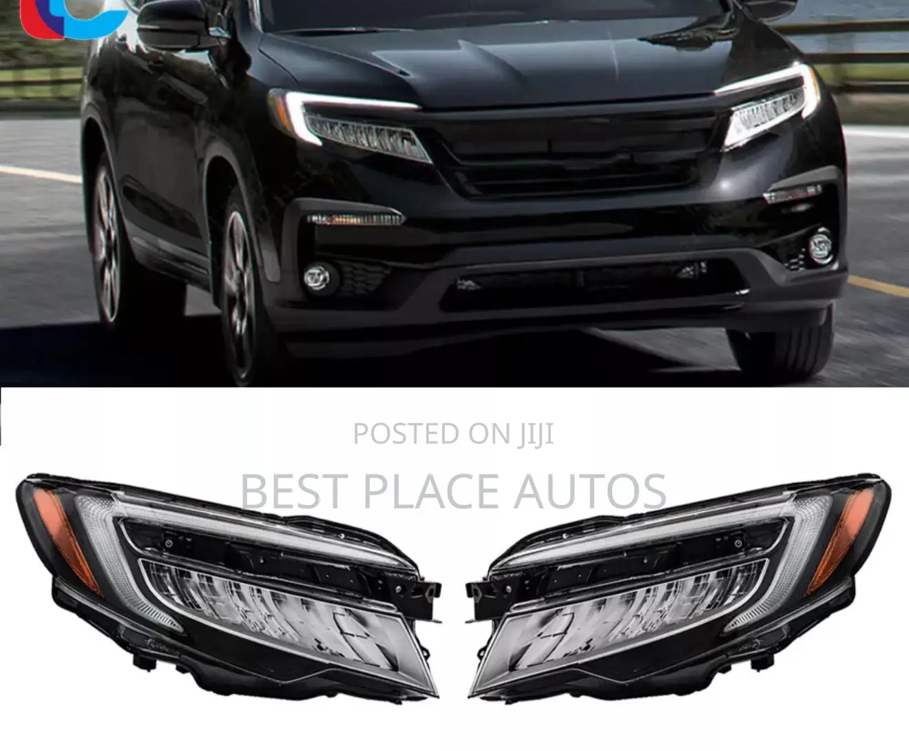 Honda Pilot 2018-2020 Headlight
