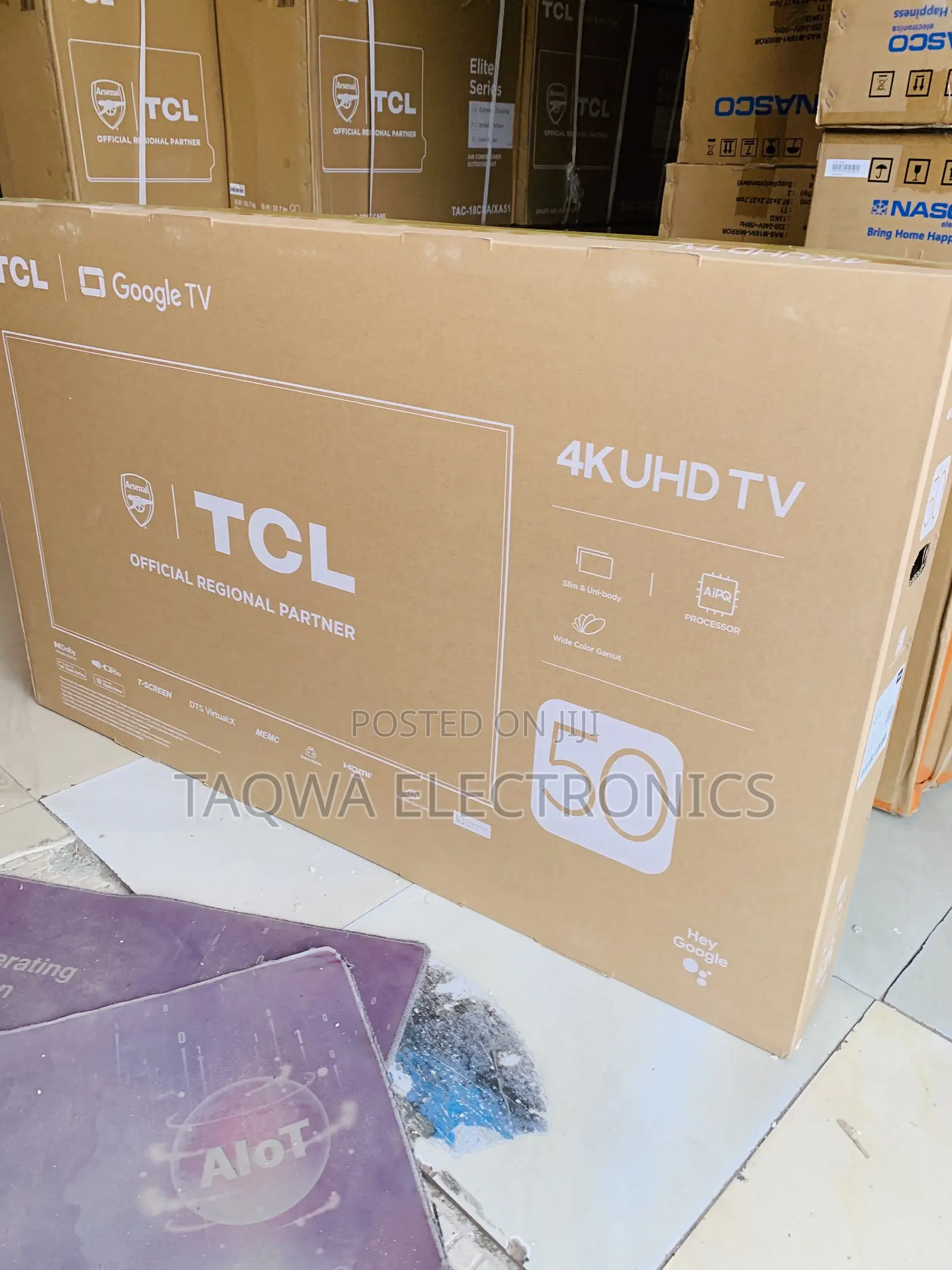 Tcl, 2024 - 50”” P755 Model Smart Tv