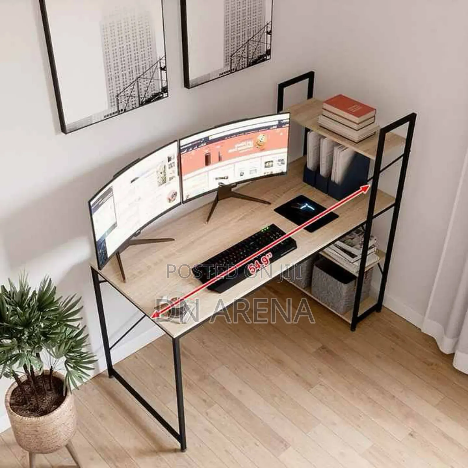 1.2m String Computer Desk