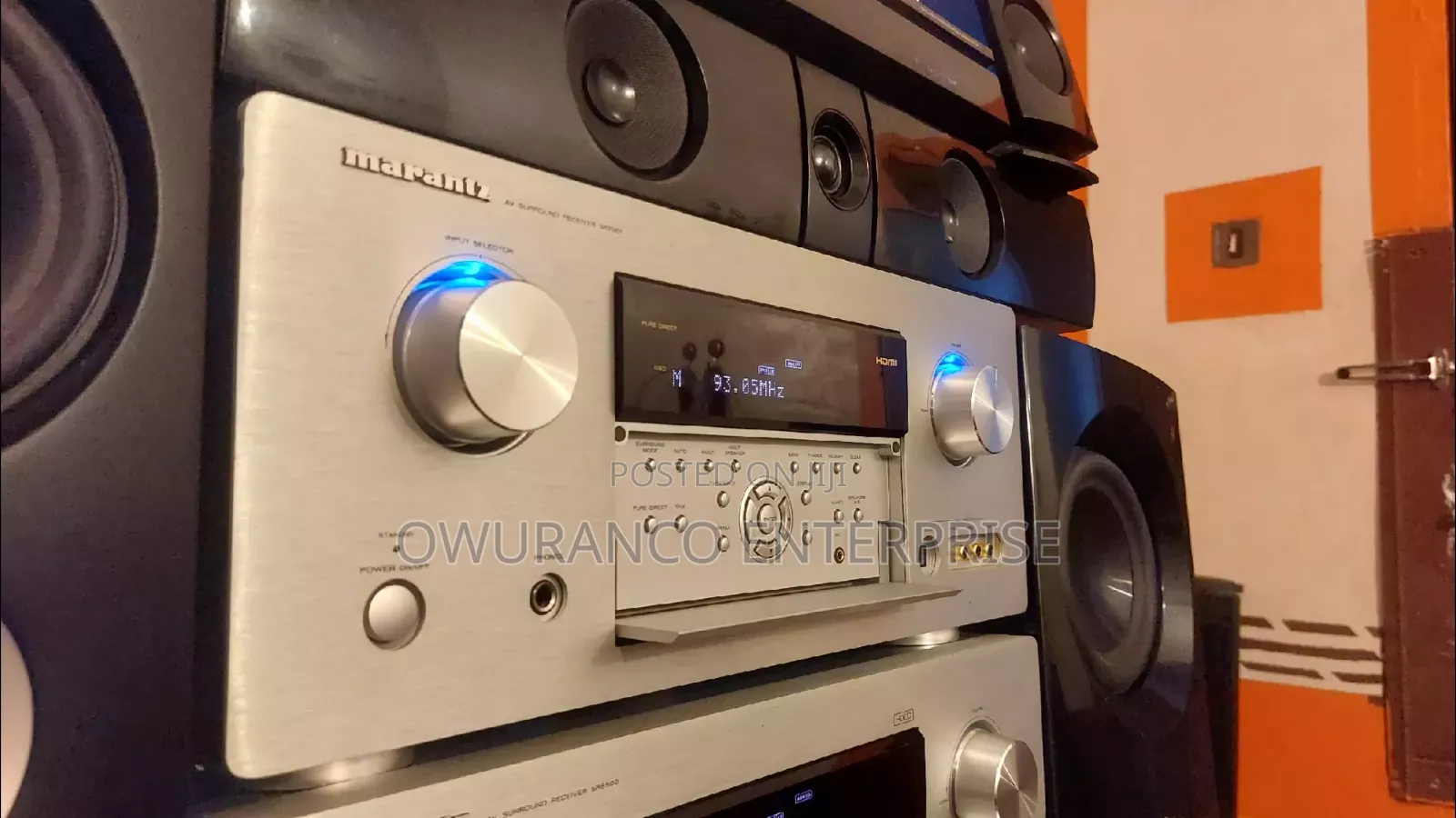 Marantz Sr-7001 11 Speakers Channels Av 760watt Receiver