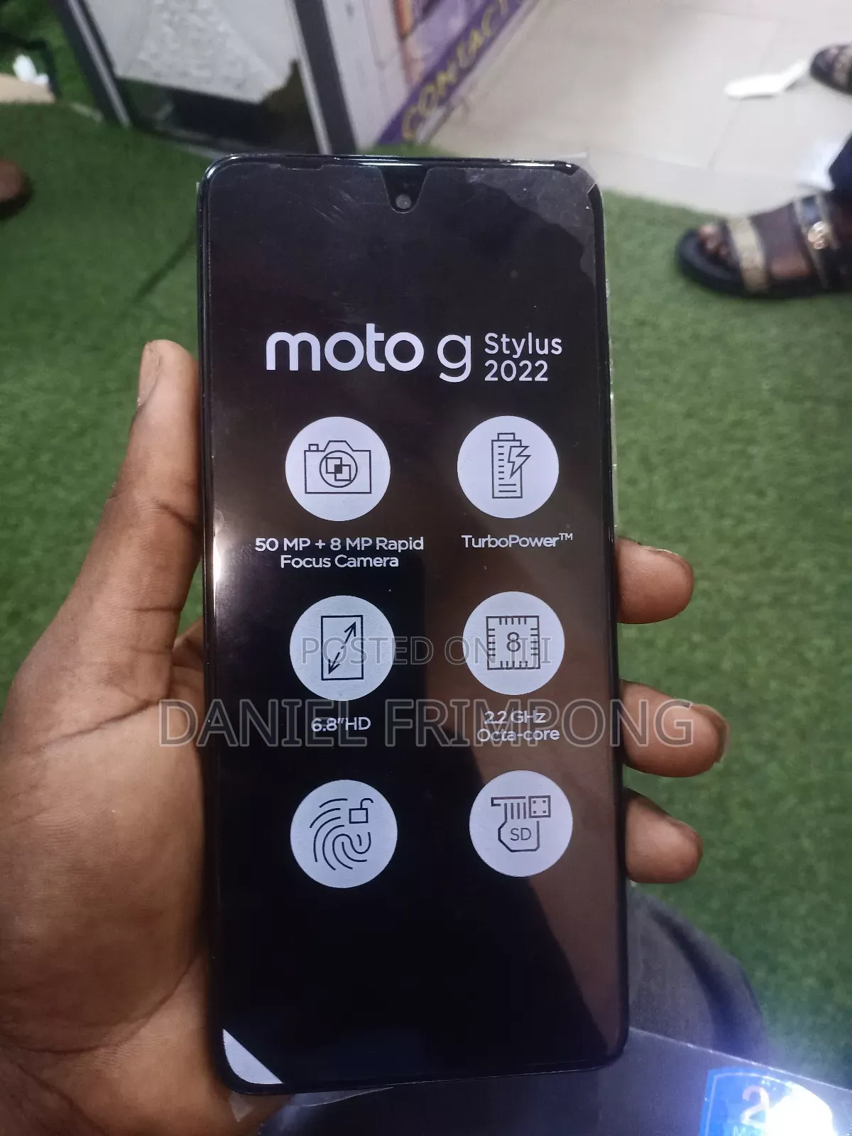 Motorola Moto G Stylus 5G (2022) 128 GB Gray