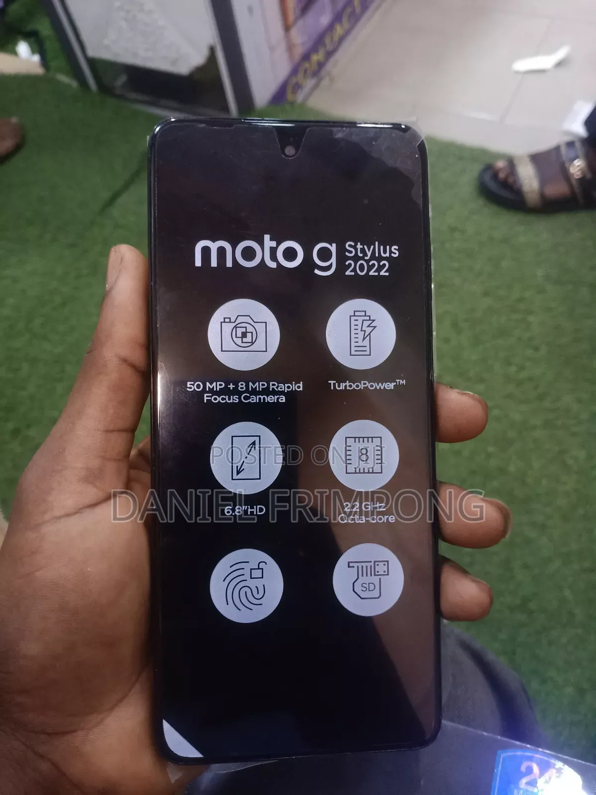 Motorola Moto G Stylus 5G (2022) 128 GB Gray