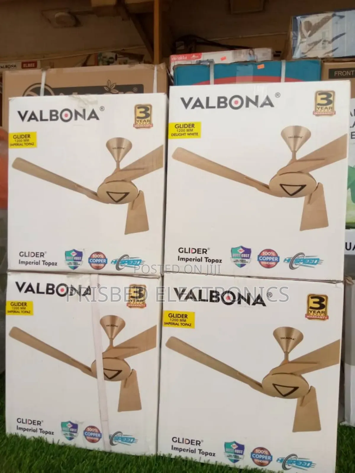 Valbona Glider Ceiling Fan 56" (Long) Blade