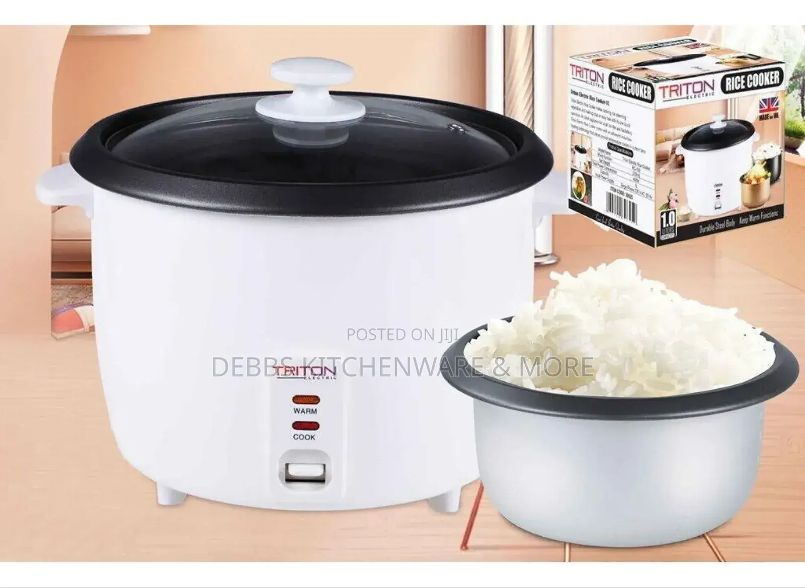 2.8lt Triton Rice Cooker Uk