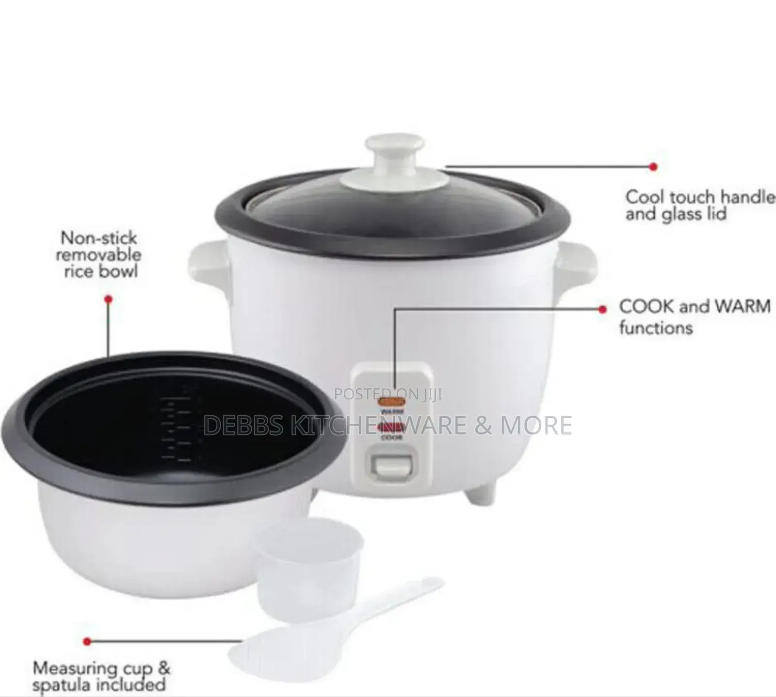 2.8lt Triton Rice Cooker Uk