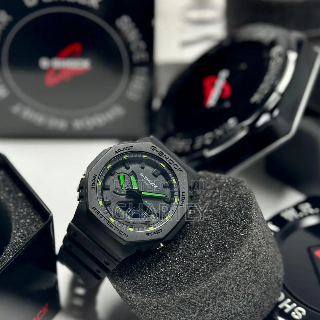 Sports Digital Analog Casio Watch Black
