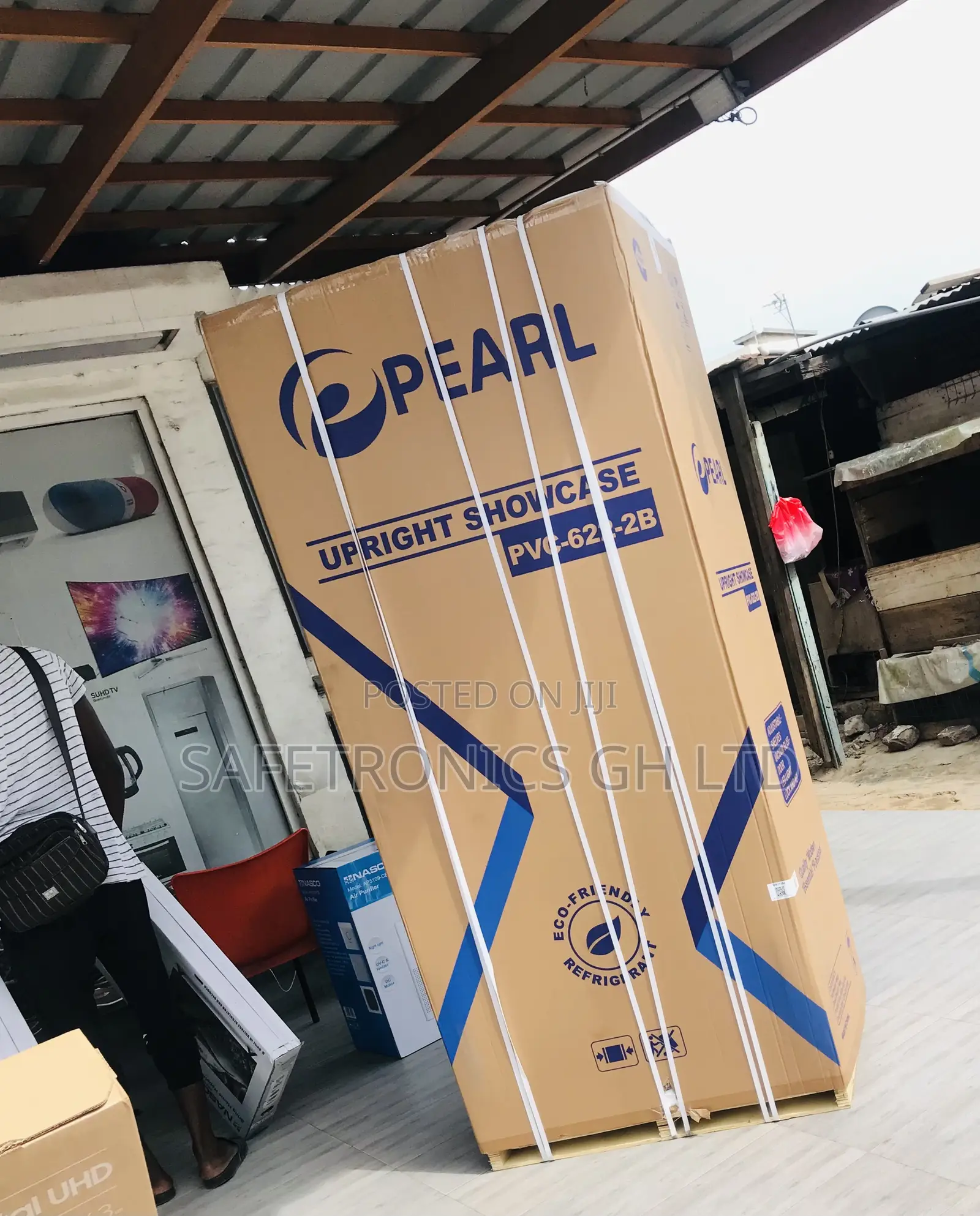 Super Quality PVC-622-2b Display Pearl Doubledoor Fridge