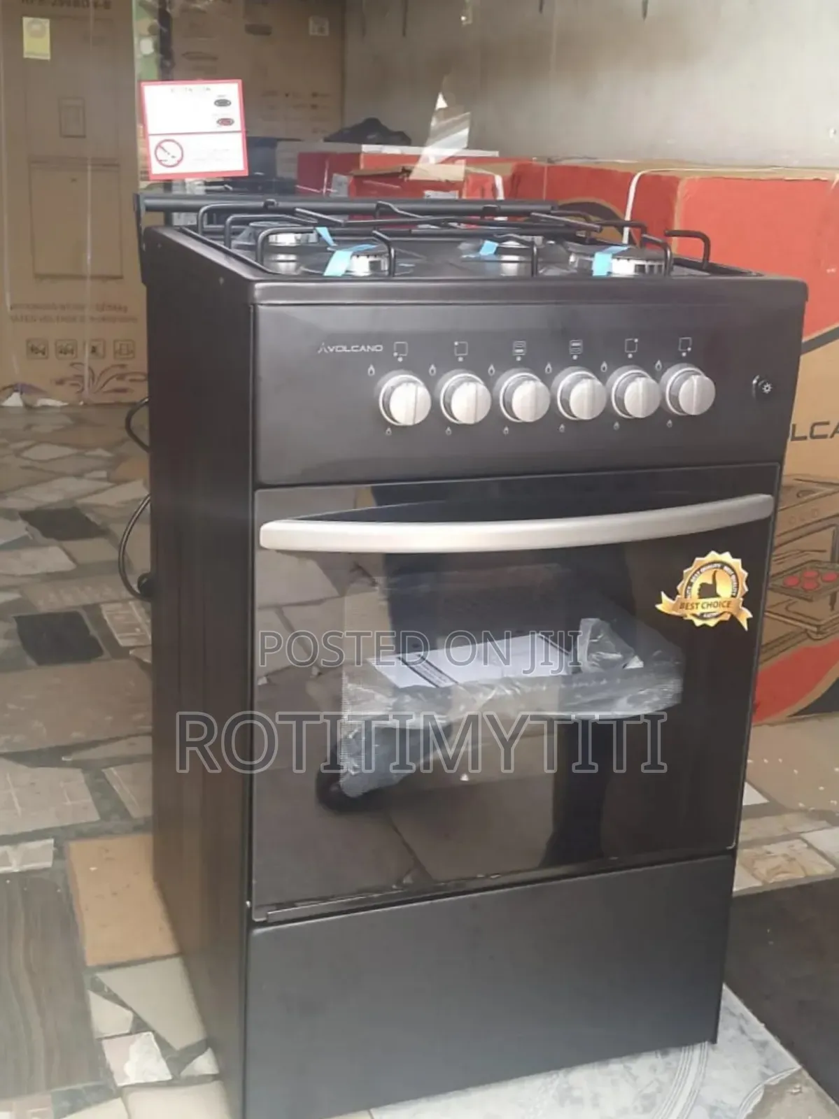 Affordable and Made in Turkey Volcano 50x50cm Gas Cooker