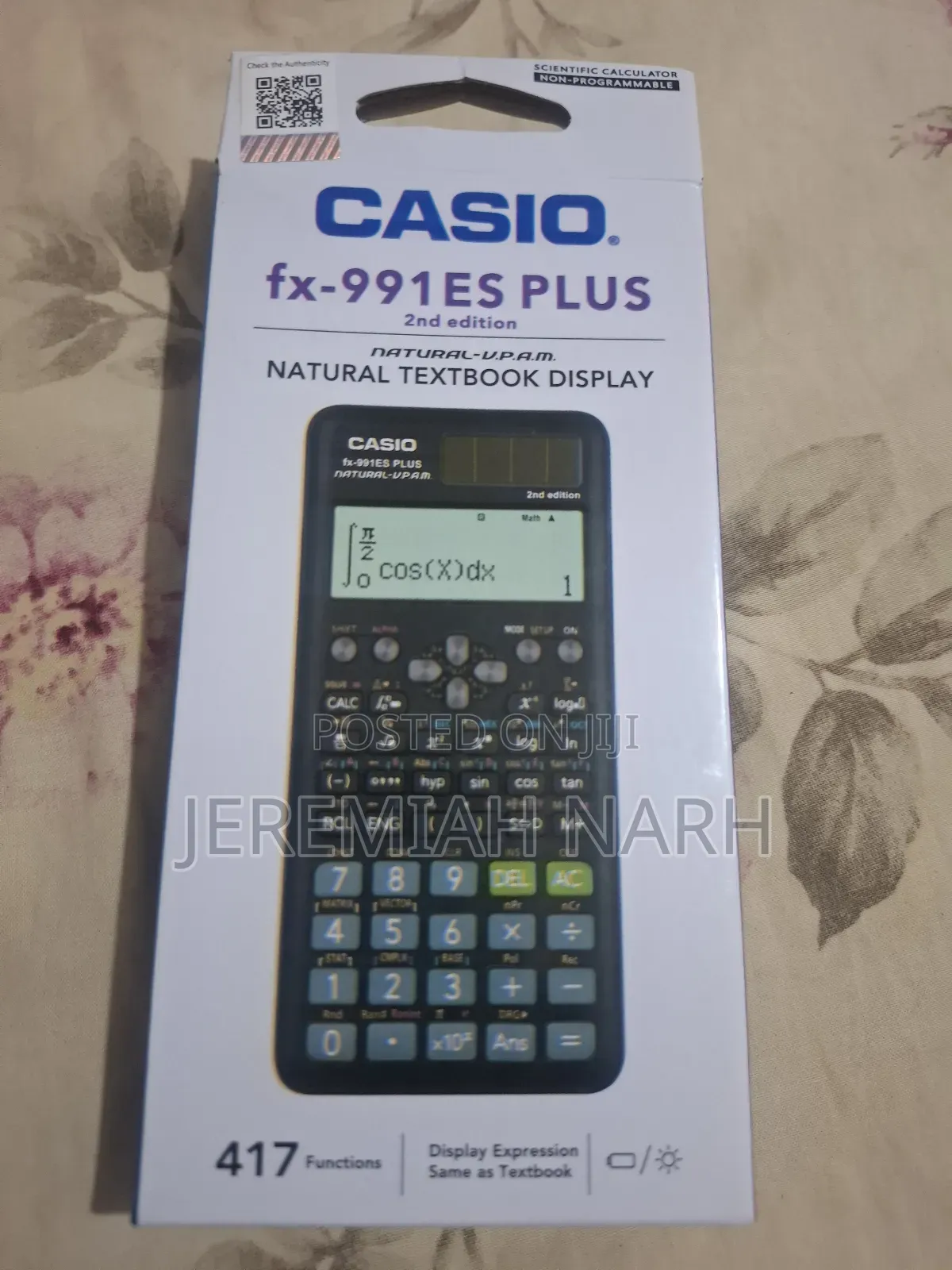 Casio Scientific Calculator Second Edition