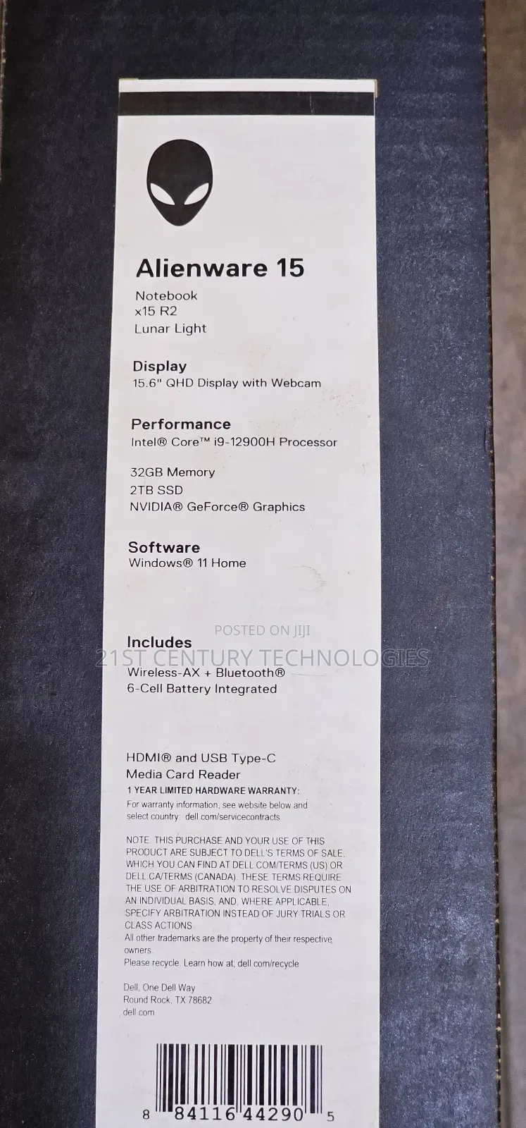 Laptop Dell Alienware x16 32GB Intel Core i9 SSD 2T