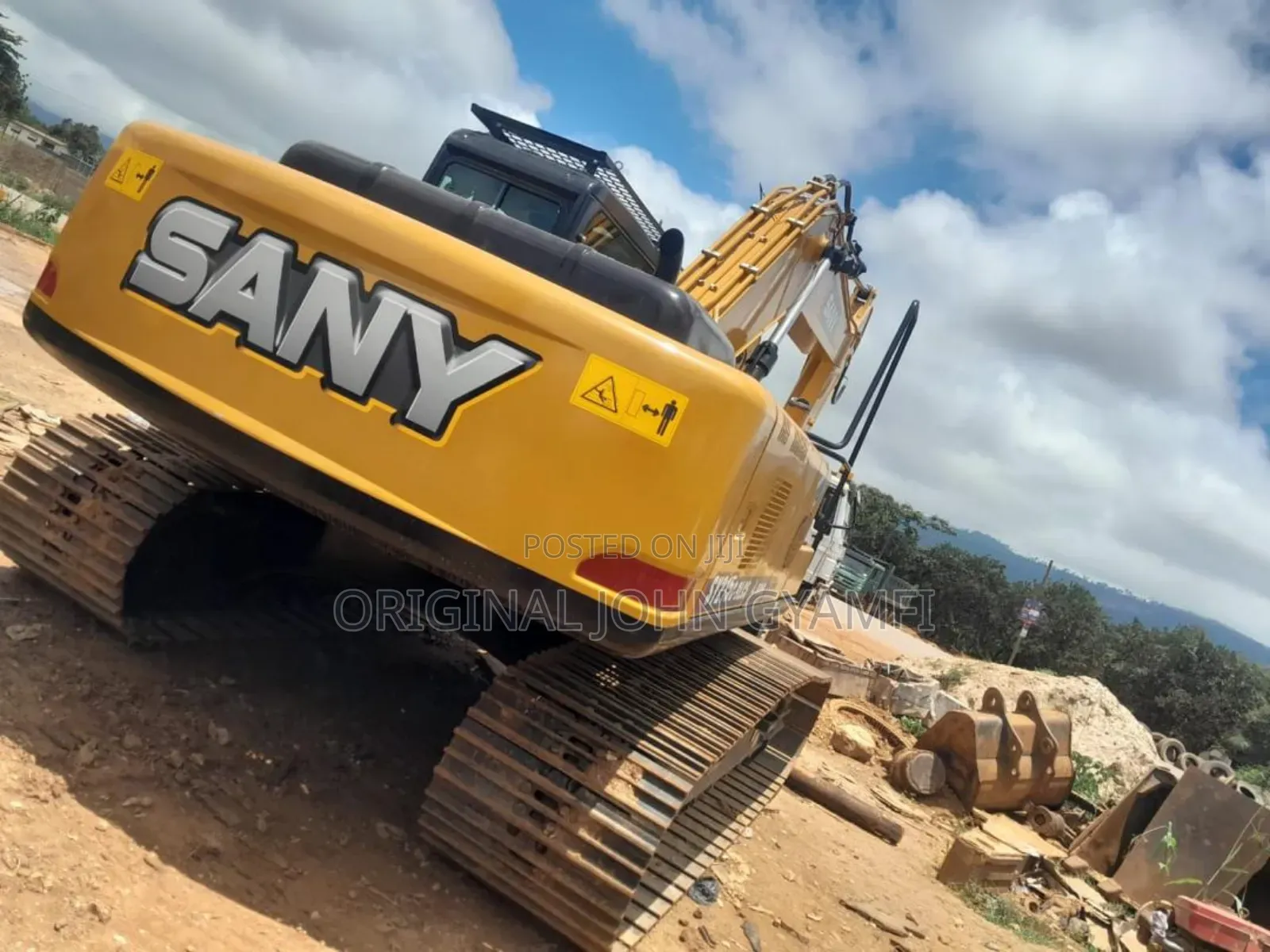 Sany215 Mitsubishi Engine Cash and Installment