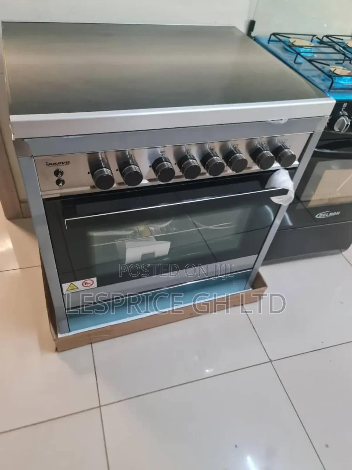 Innova 5 Burner Gas Cooker - Strong Stylish