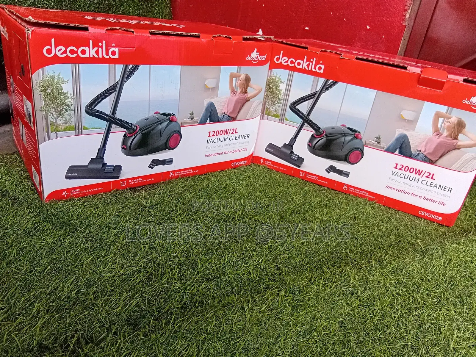 Decakila 1200w/2l Vacuum Decakila Cleaner Is Here.