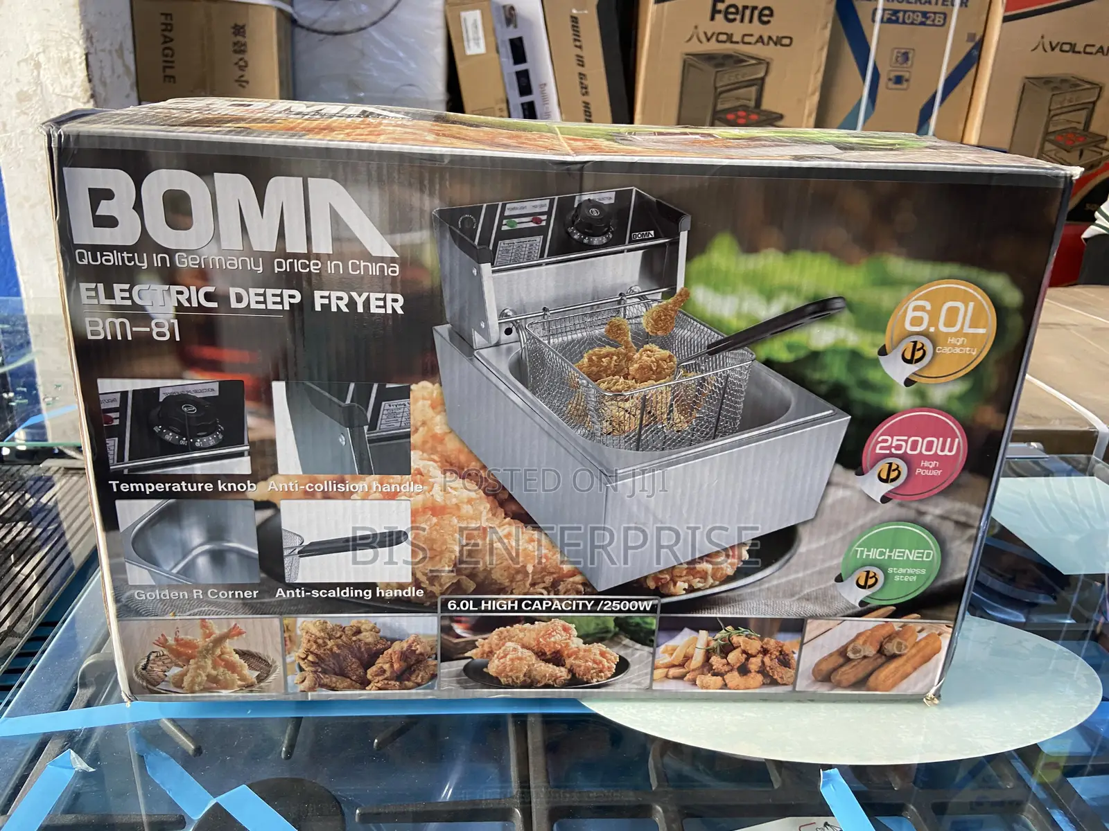 Boma Deep Fryer 6.0 Liters