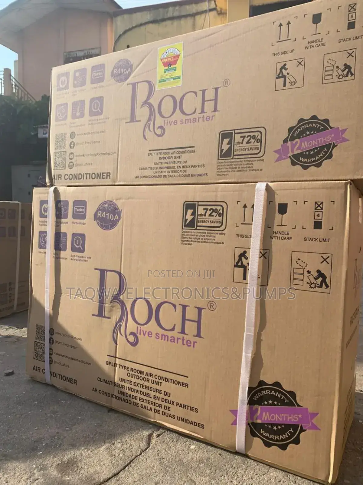 Best Roch 2.5hp Split Air Conditioner R410gas