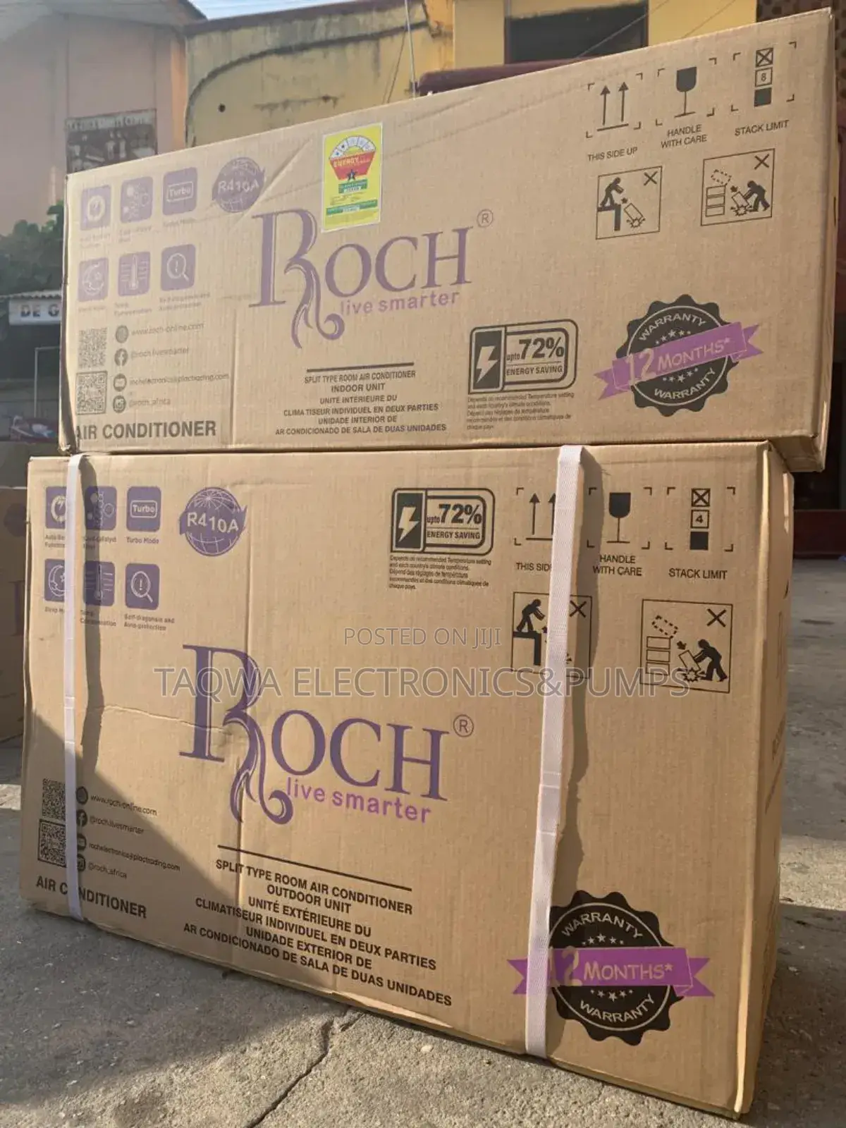 Low Noise R410a Gas Roch Air Conditioner 2.5hp