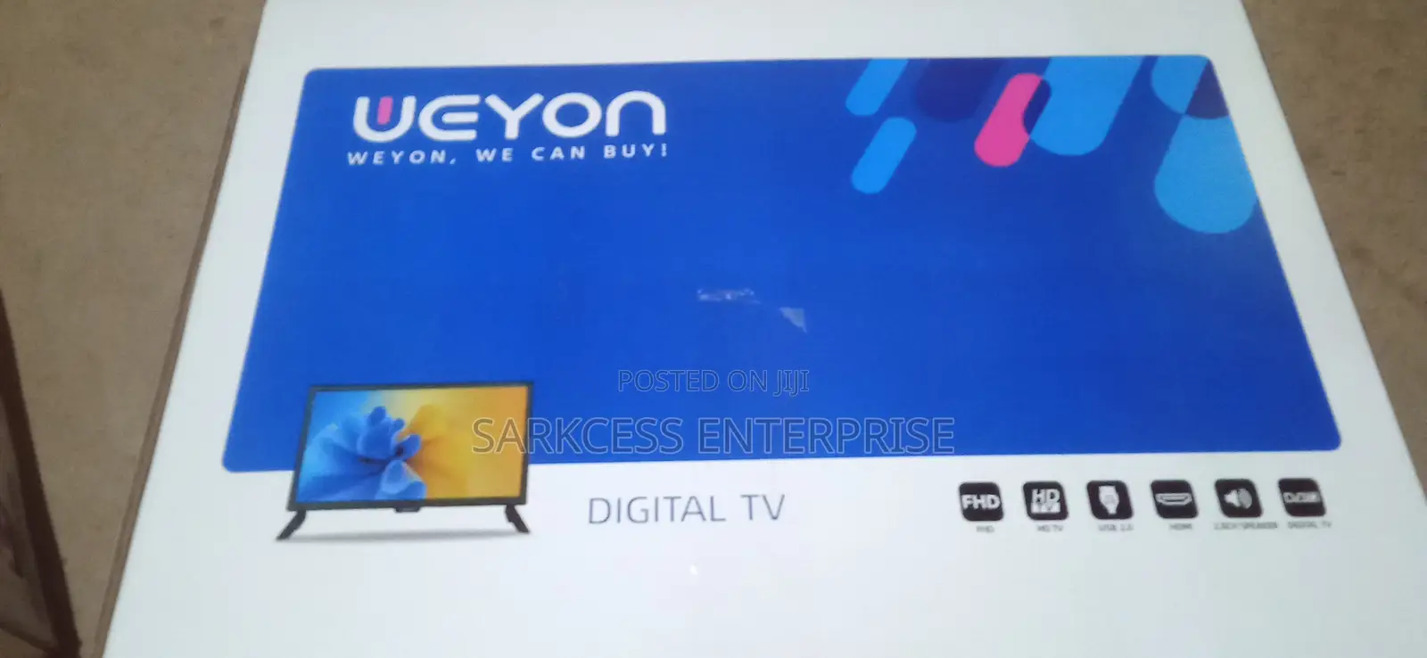 Weyon 32" 32wsa Hd Ledtv - Black