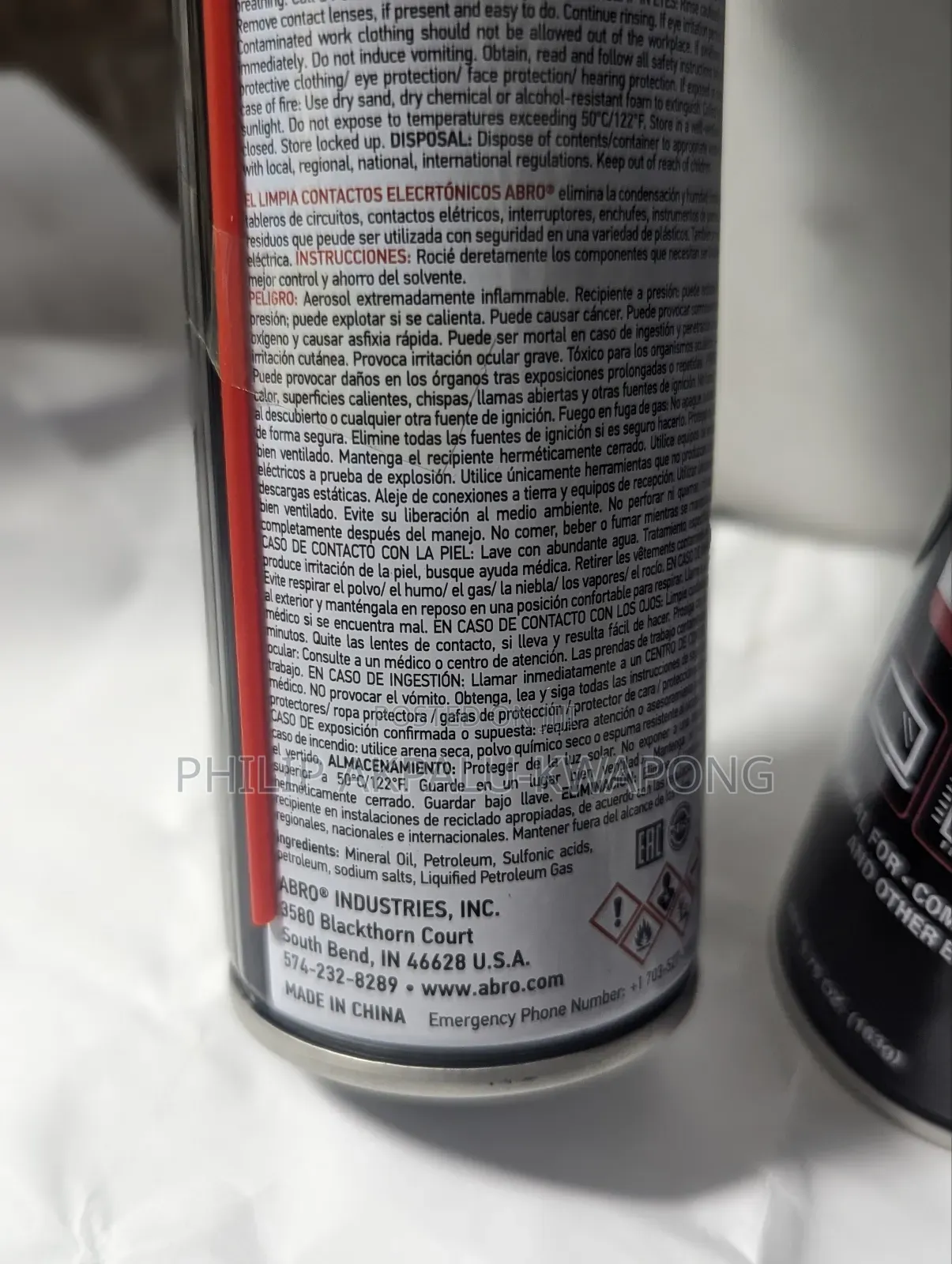 Electronic Contact Cleaner Abro
