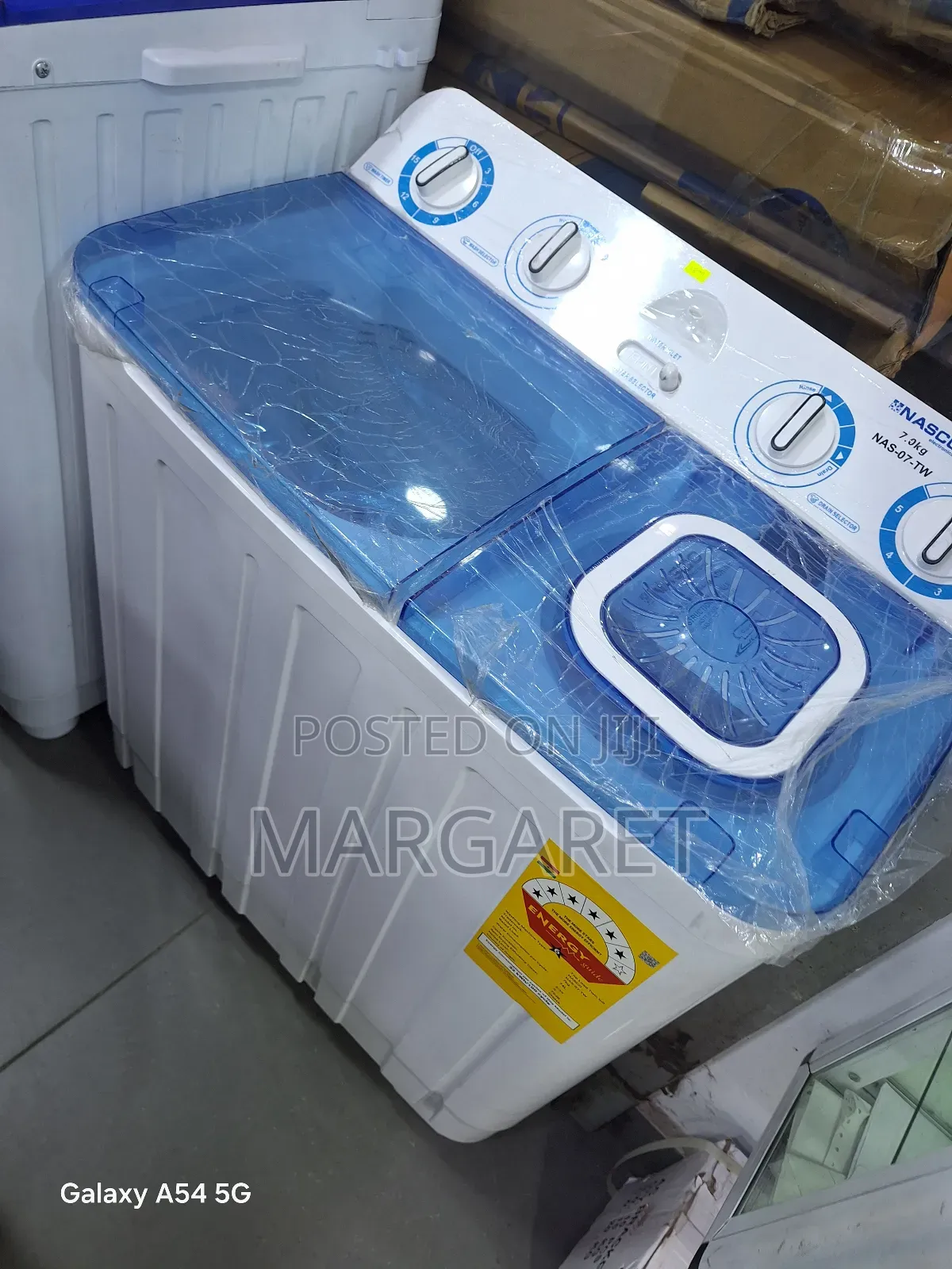 Akono 7 Kg Semi Automatic Washing Machine Nasco