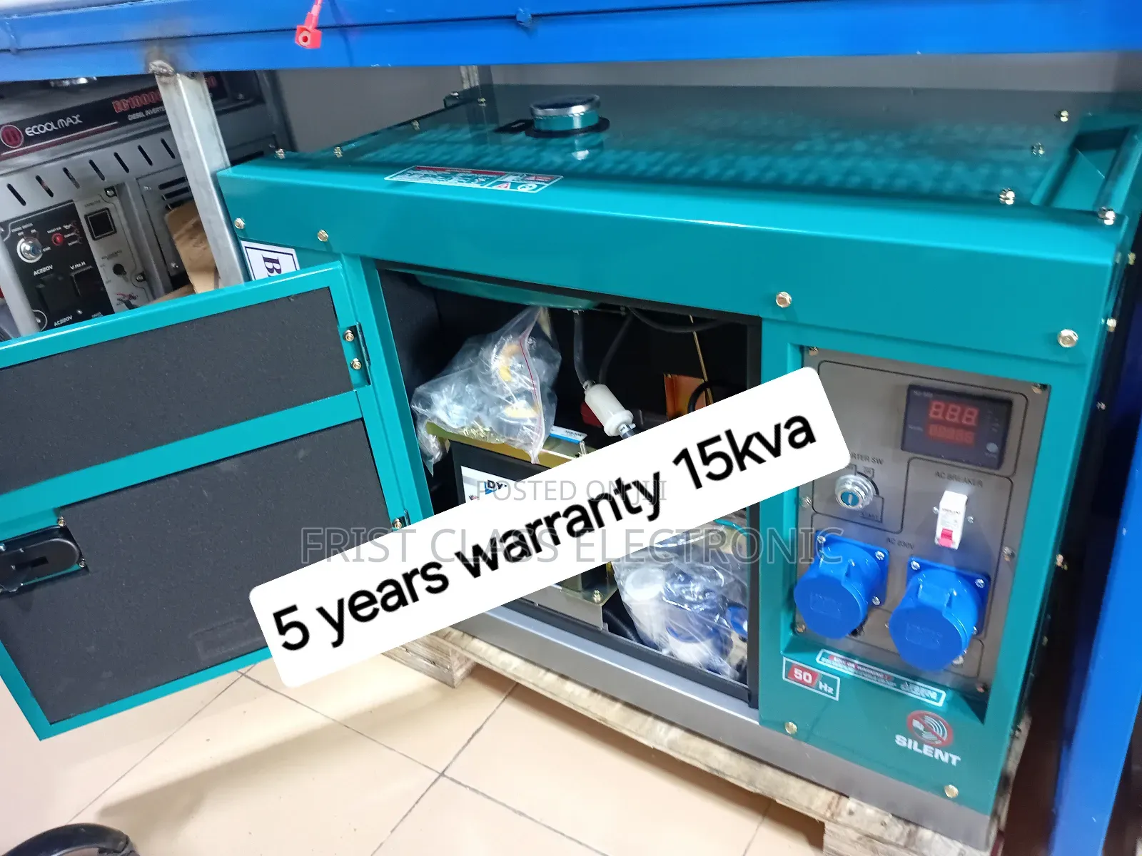 Weather Resistant 15kva Silent Diesel Genset