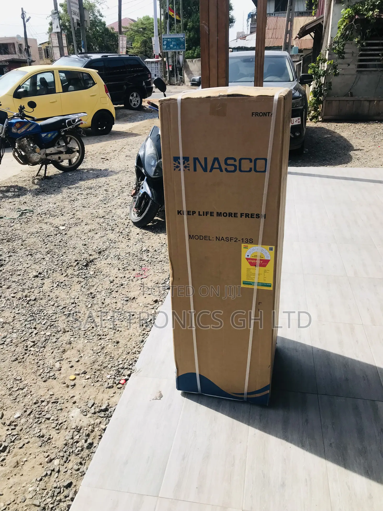 Correct Nas-13s Top Freezer Grey Doubledoor Fridge