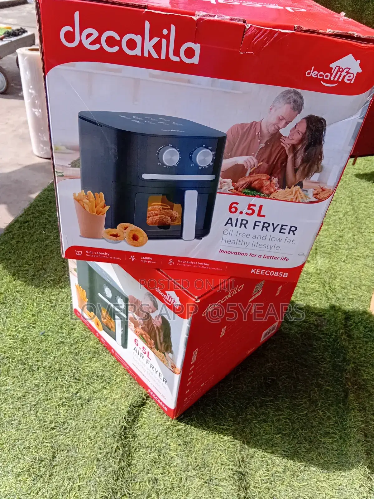 Lifetime Decakila 6.5l Air Fryer Decakila Fryer