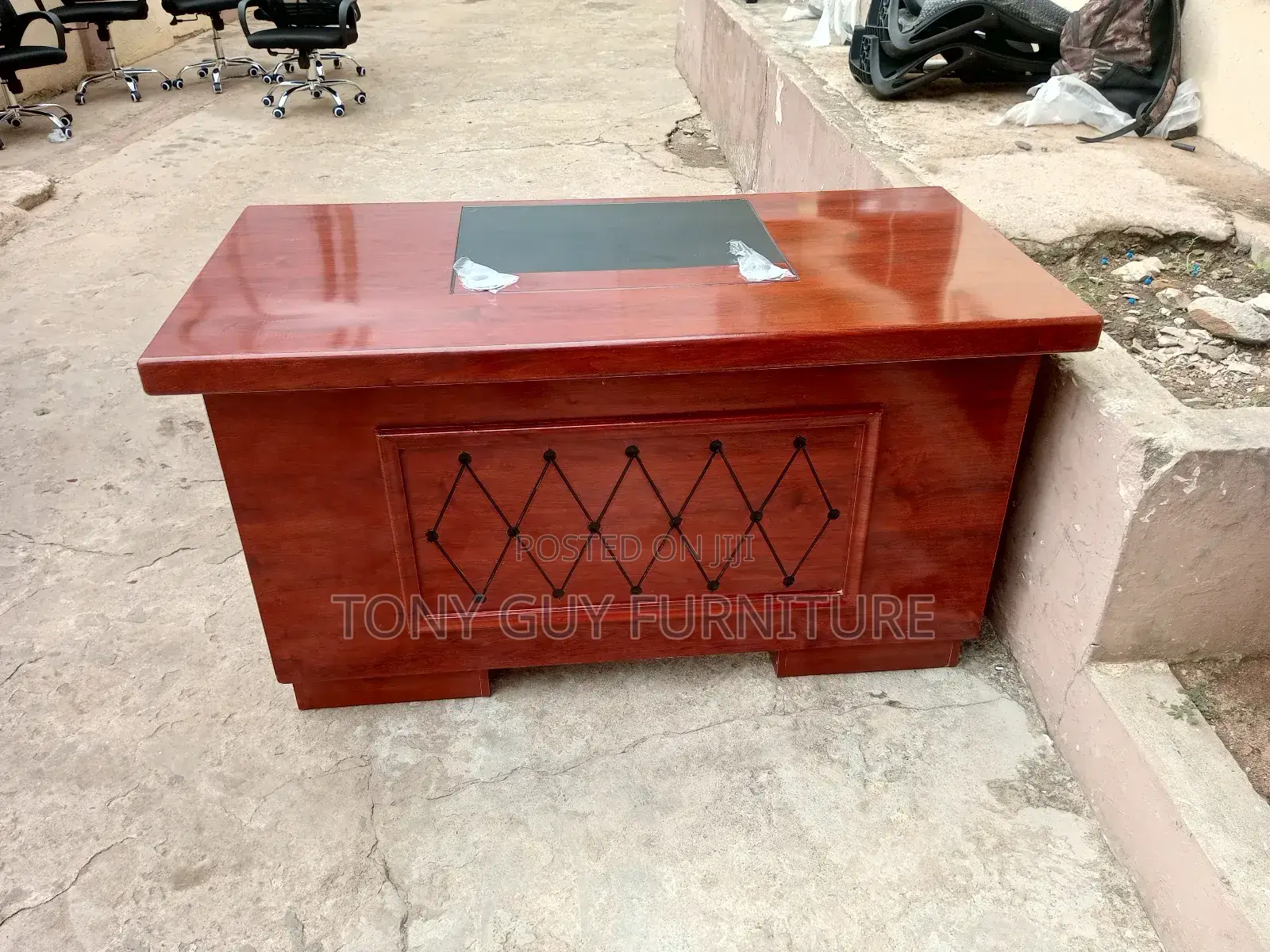 Brown Table 1.4m Executive