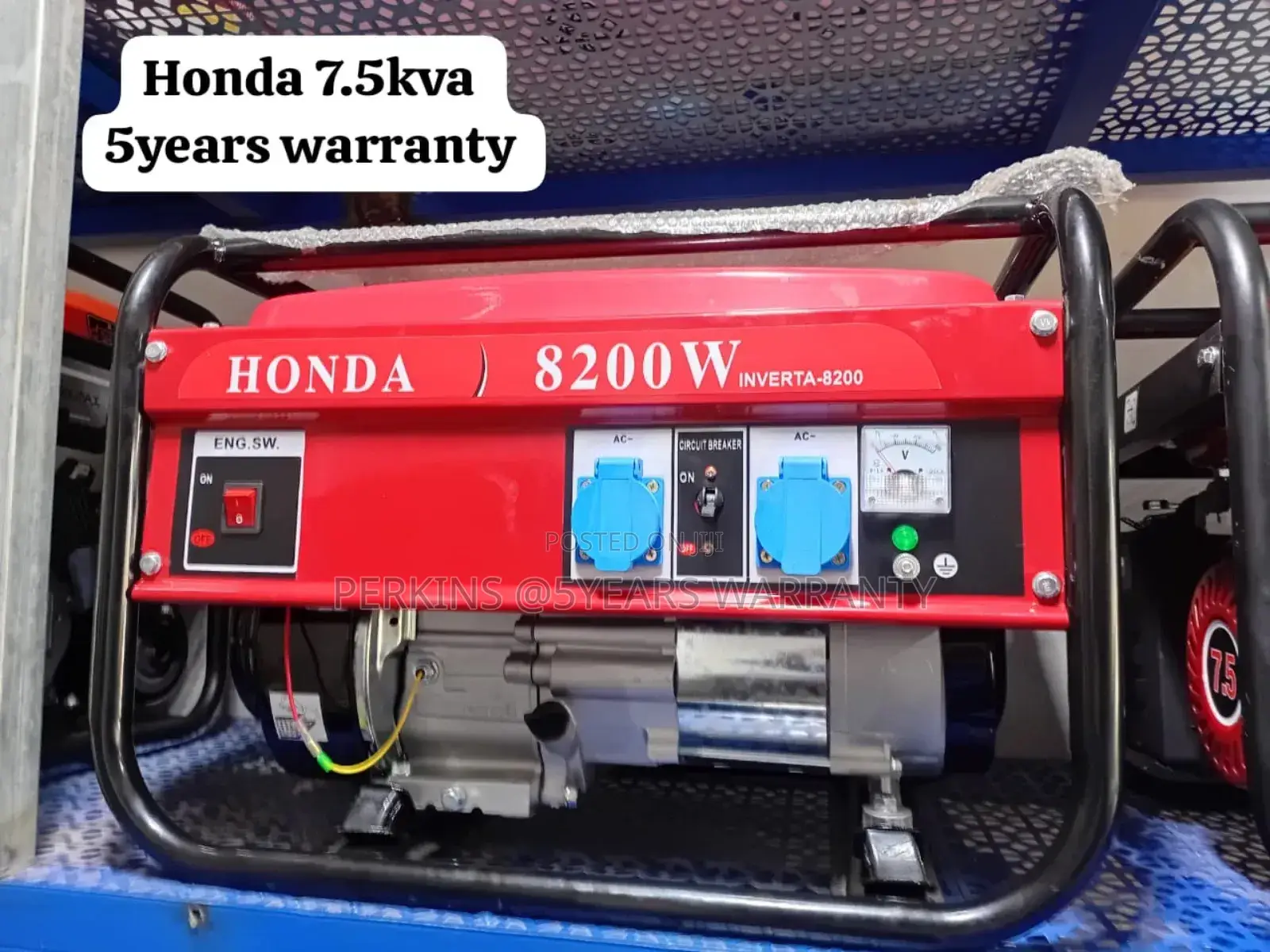 8200watts Honda Pertrol Generator 7.5kva Honda