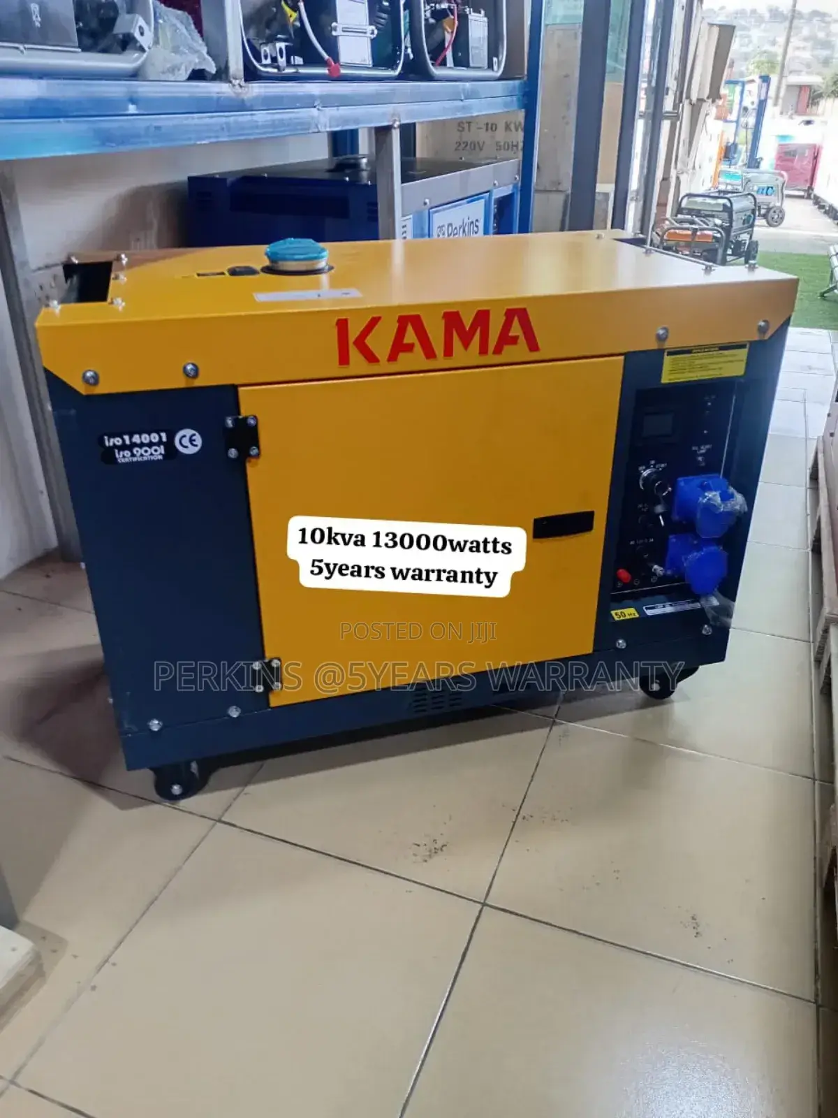 Save Fuel Kama Generator 10kva 13000watts Diesel Silent 10kv