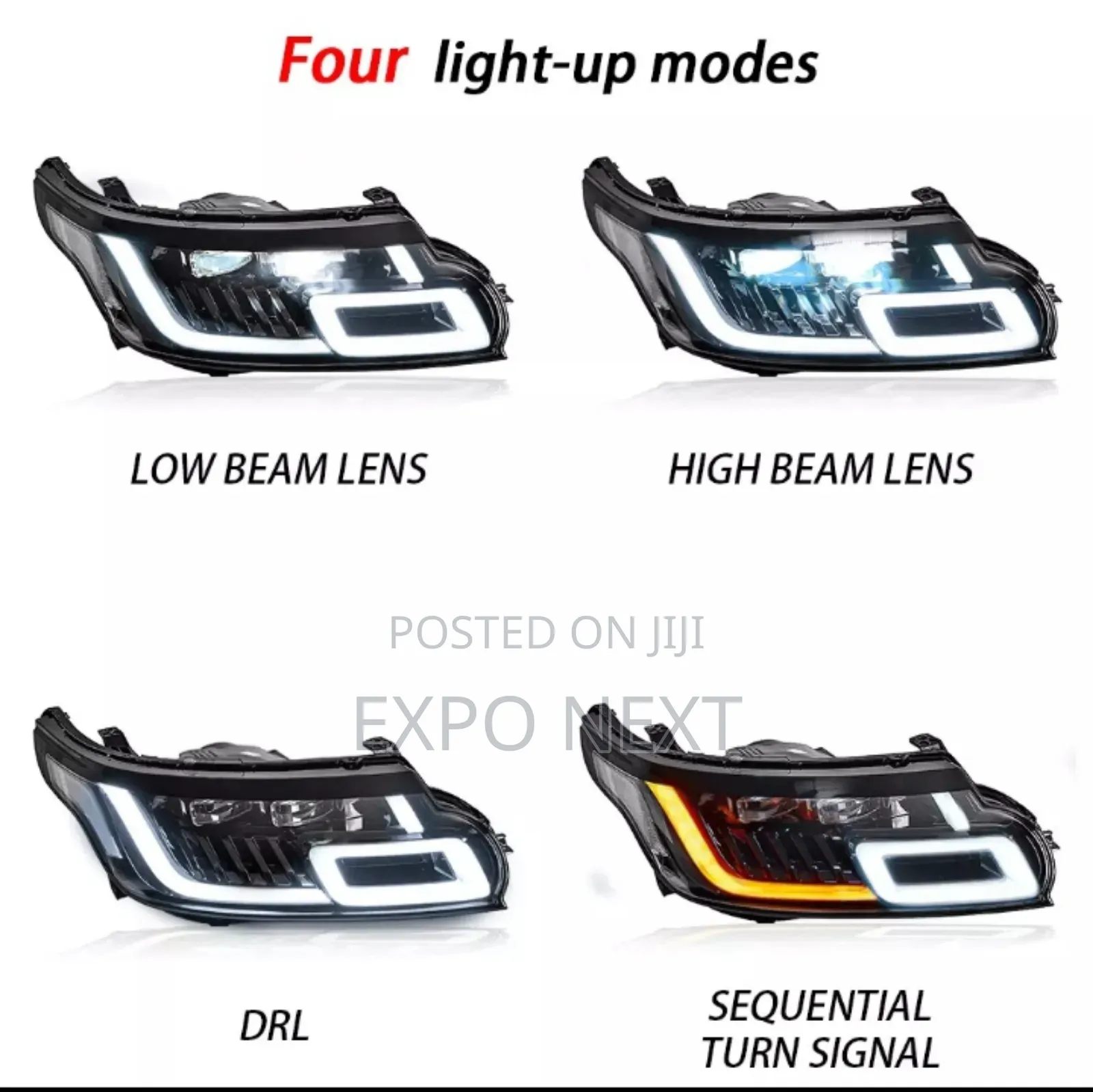 Led Headlight Assembly For Land Rover Range Rover Sport 2017-2018