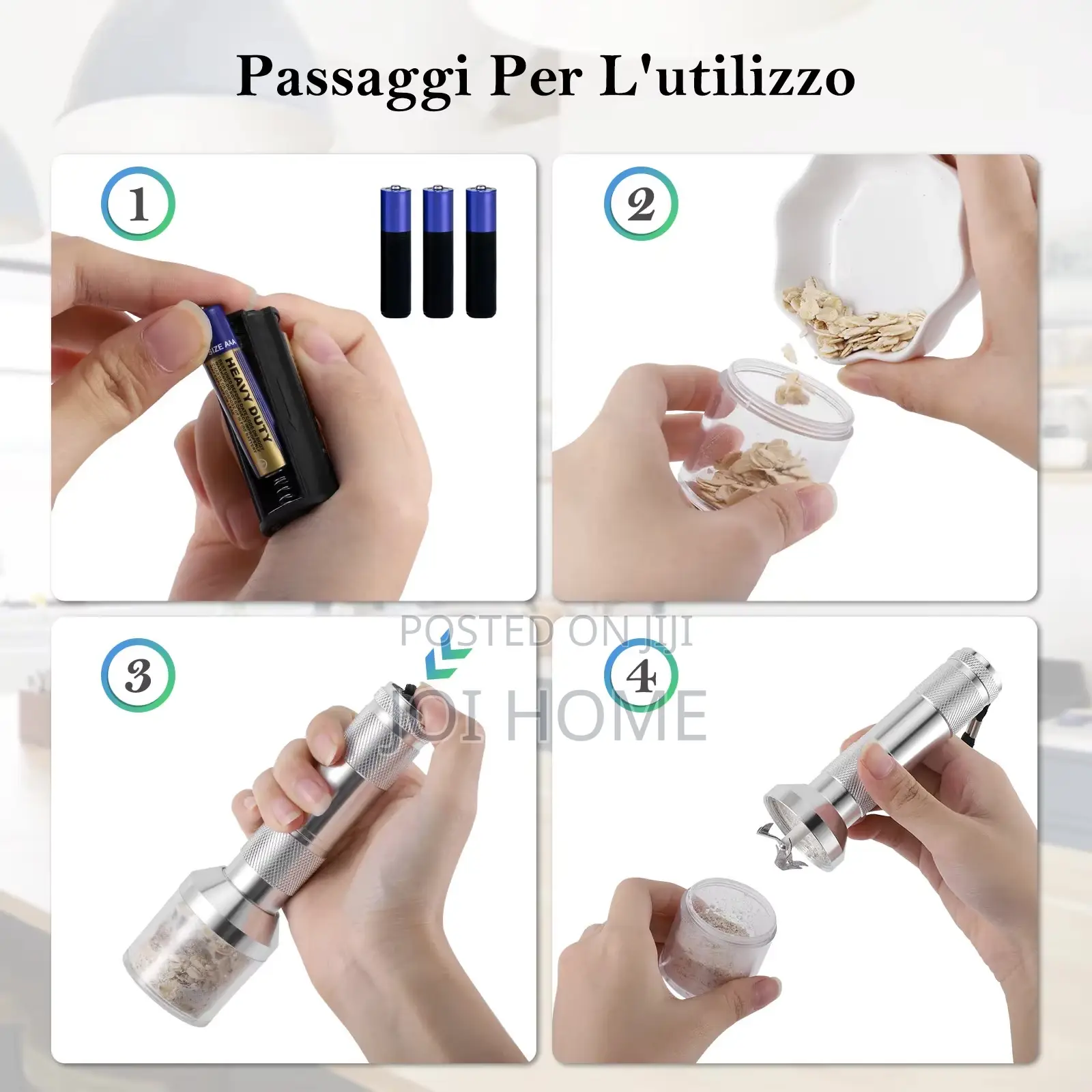 Battery Operated Tobacco Grinder