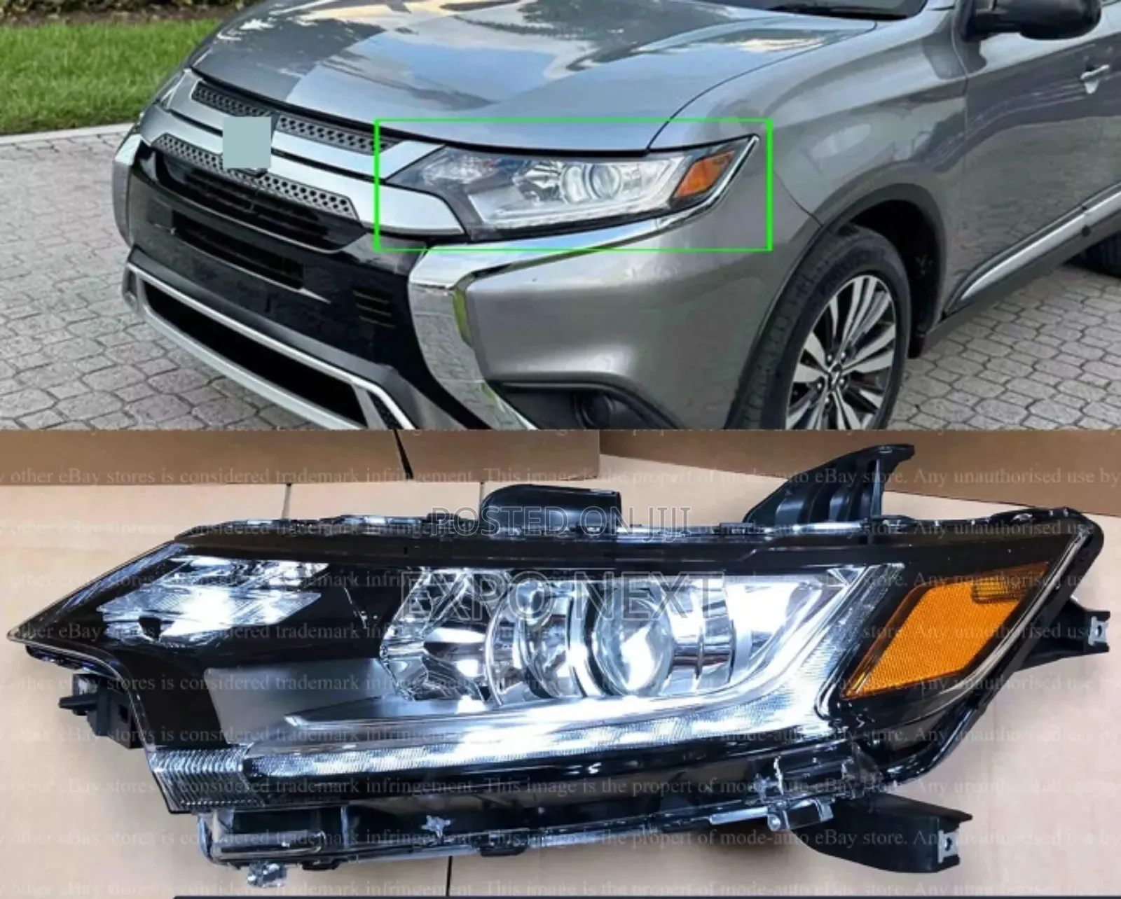 Mitsubishi Outlander Sport Led Headlight 2011-2019