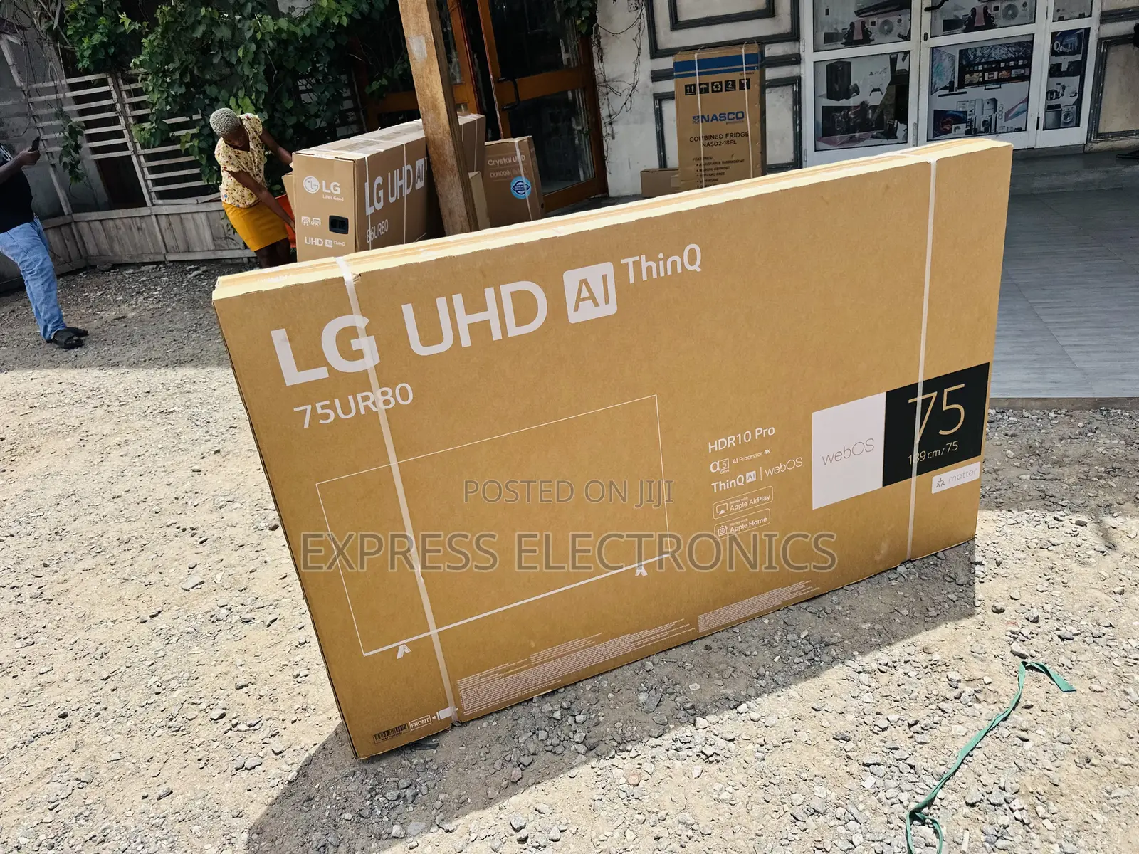 Ultra Sleek Slim Uhd Smart Lg 75ut8000