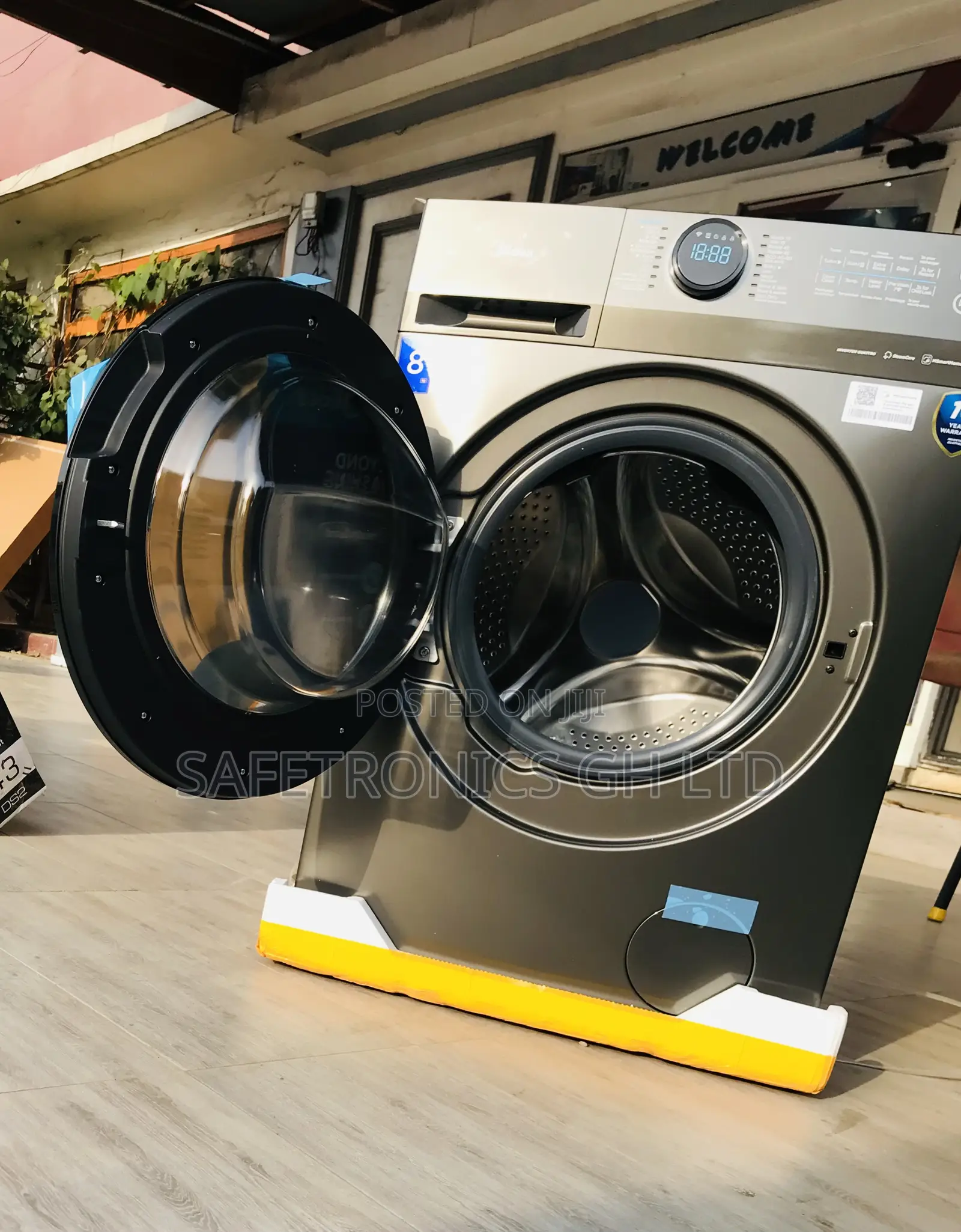 Front Load Smart Inverter 8kg Midea Quality Fullauto Washer