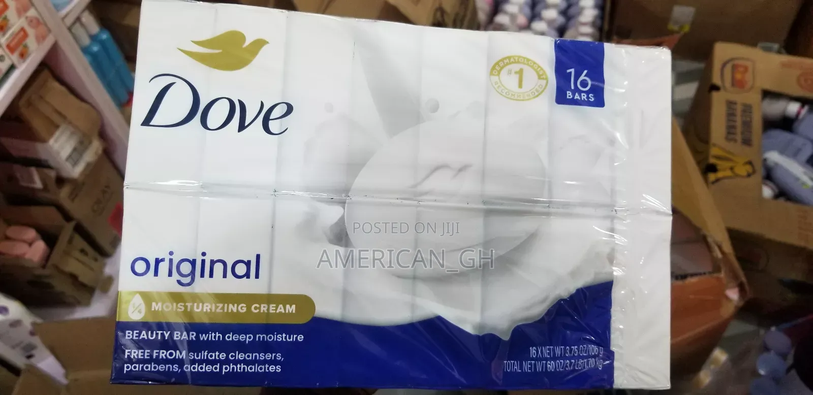 Dove Original Bar Soap, 16pcs Pack
