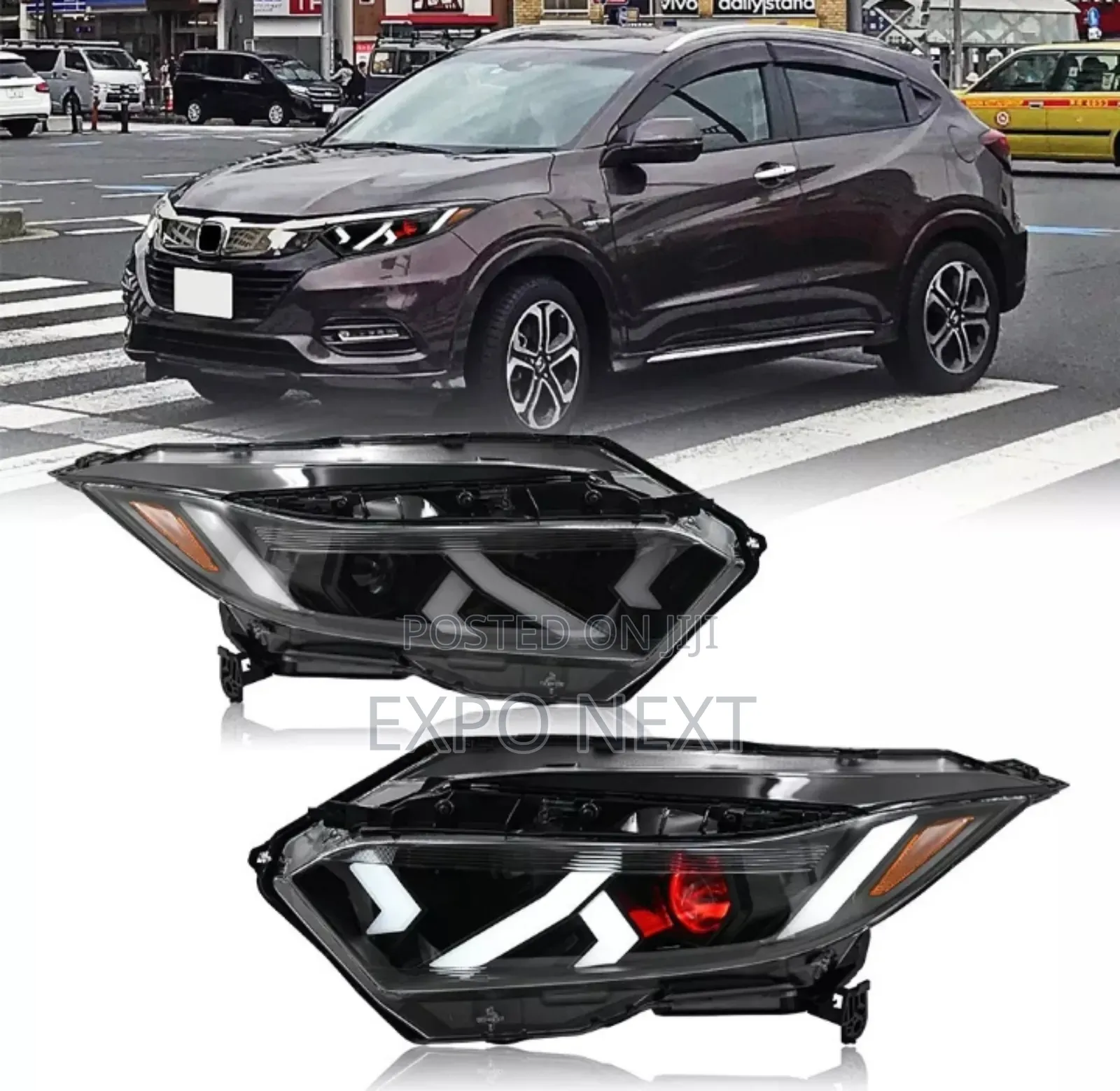 For Honda Hrv Led Headlights 2022-2024