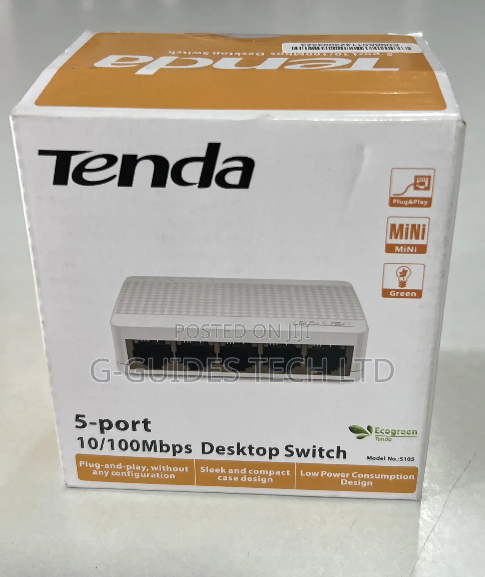 5-Port Tenda Switch, Tenda 5-Port 10/100mbps Desktop Switch
