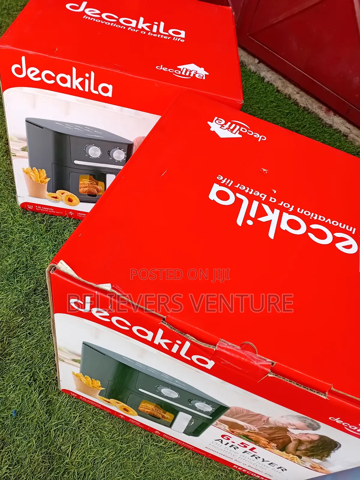 Trusted Brand Decalife Air Fryer 6.5l Capable Air Fryer