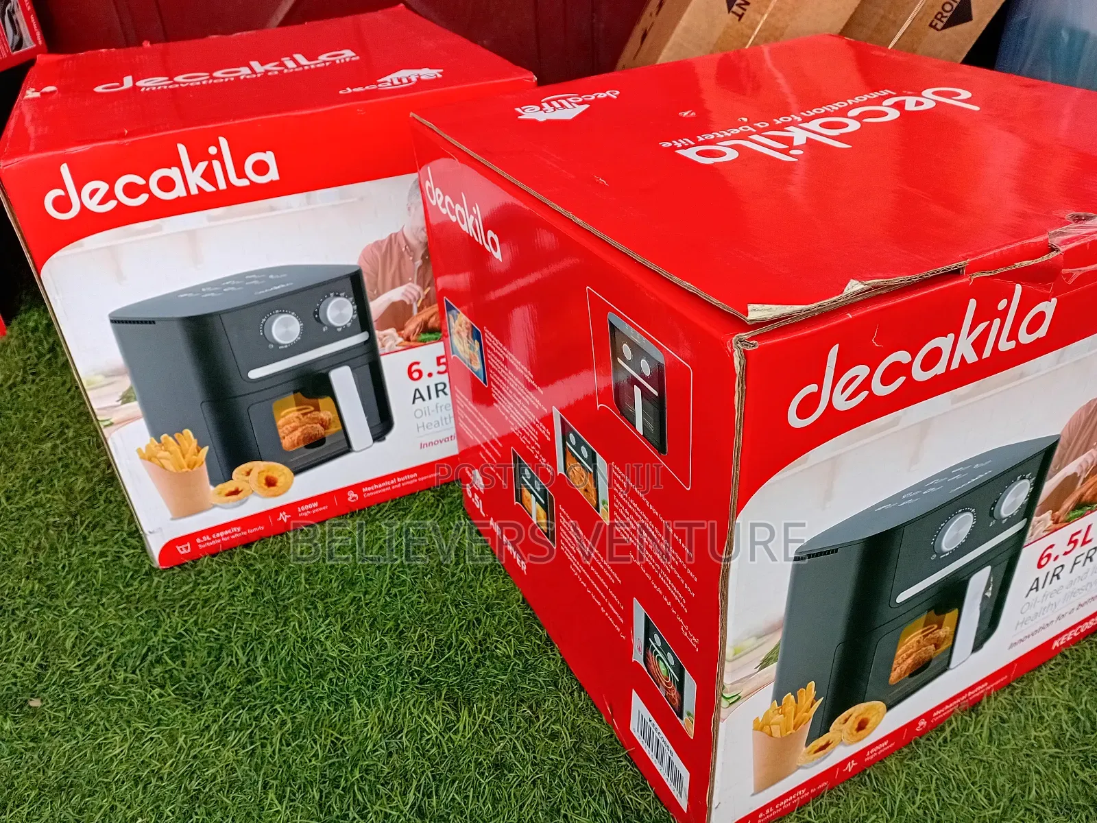 Top Rated Move Decakila 1600w Air Fryer 6.5l Fryer