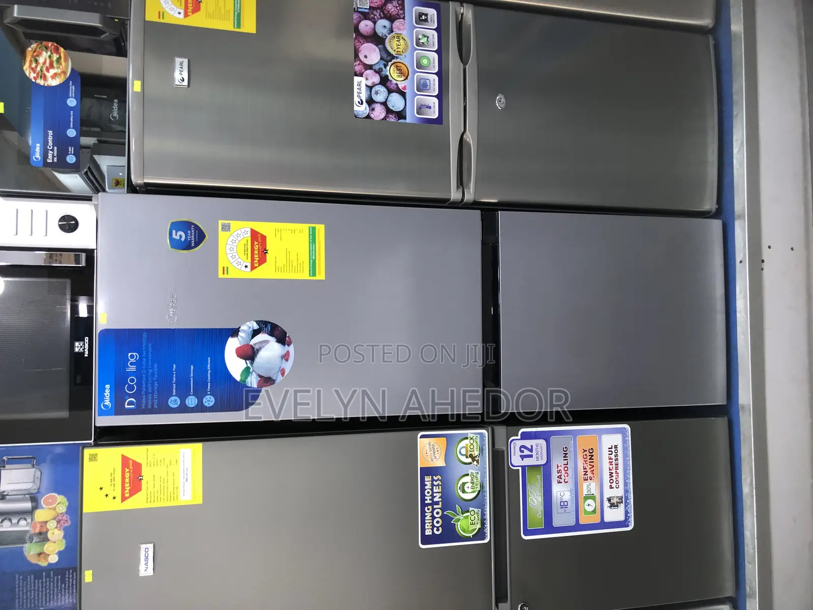 Baby Cute Midea Bottom Freezer 174 Liters Available as Seen