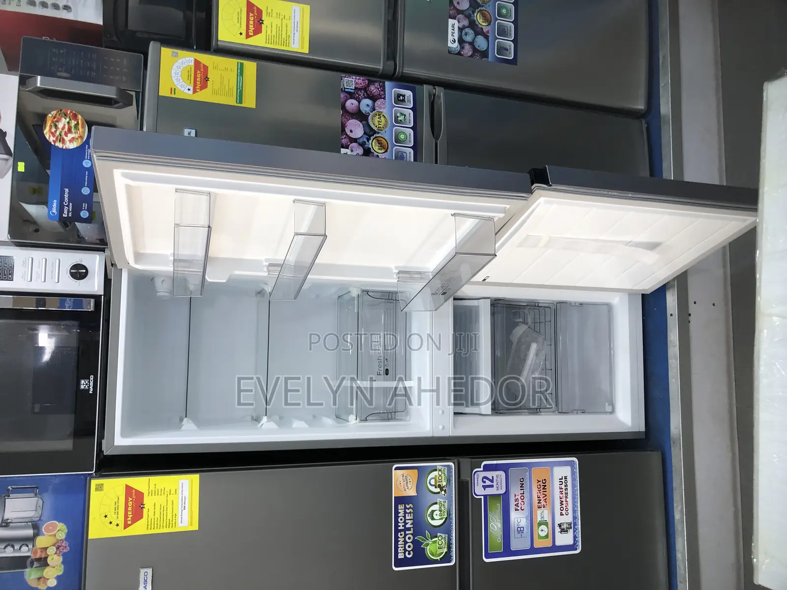 Baby Cute Midea Bottom Freezer 174 Liters Available as Seen