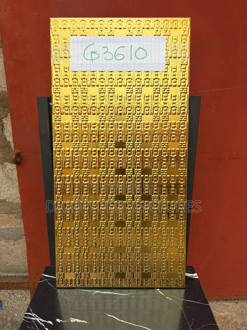 Golden Deco Tiles
