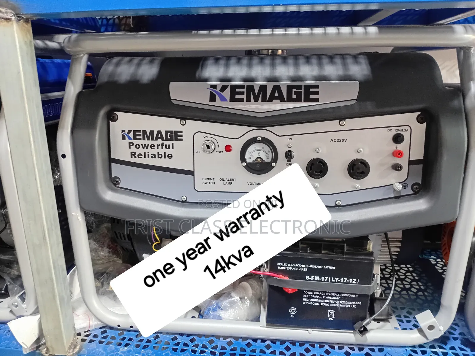 Auto Control Key Panel 14kva Petrol Generator
