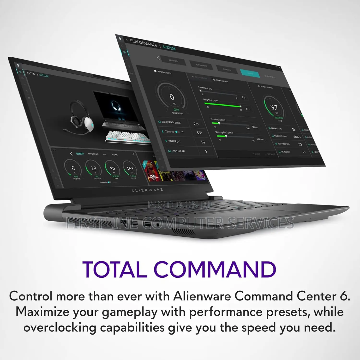 New Laptop Dell Alienware M18 R2 32GB Intel Core I9 SSD 1T